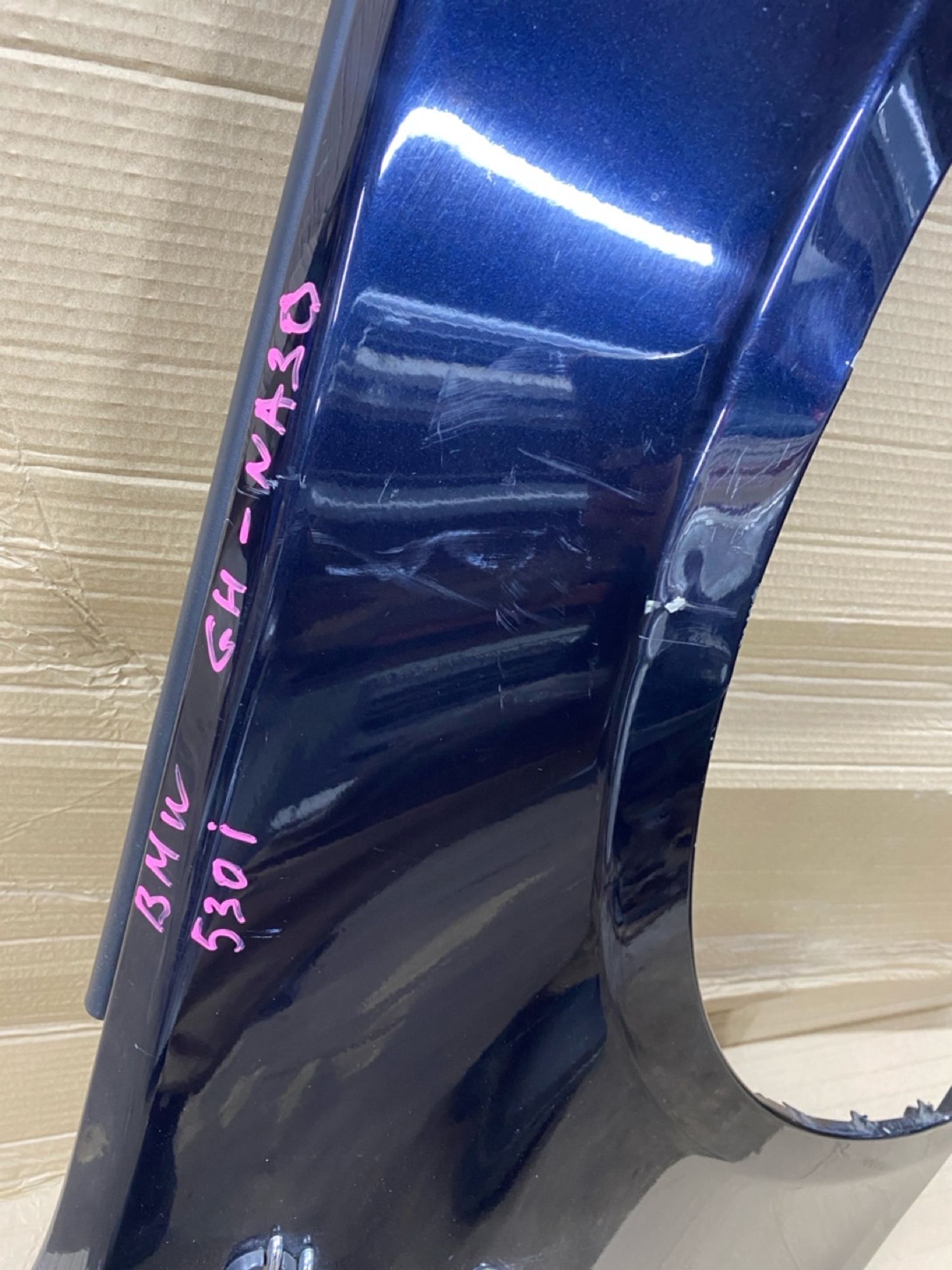 Крыло переднее правое BMW 5 серия E60 E61 дефект, 5000 рублей, Москва
