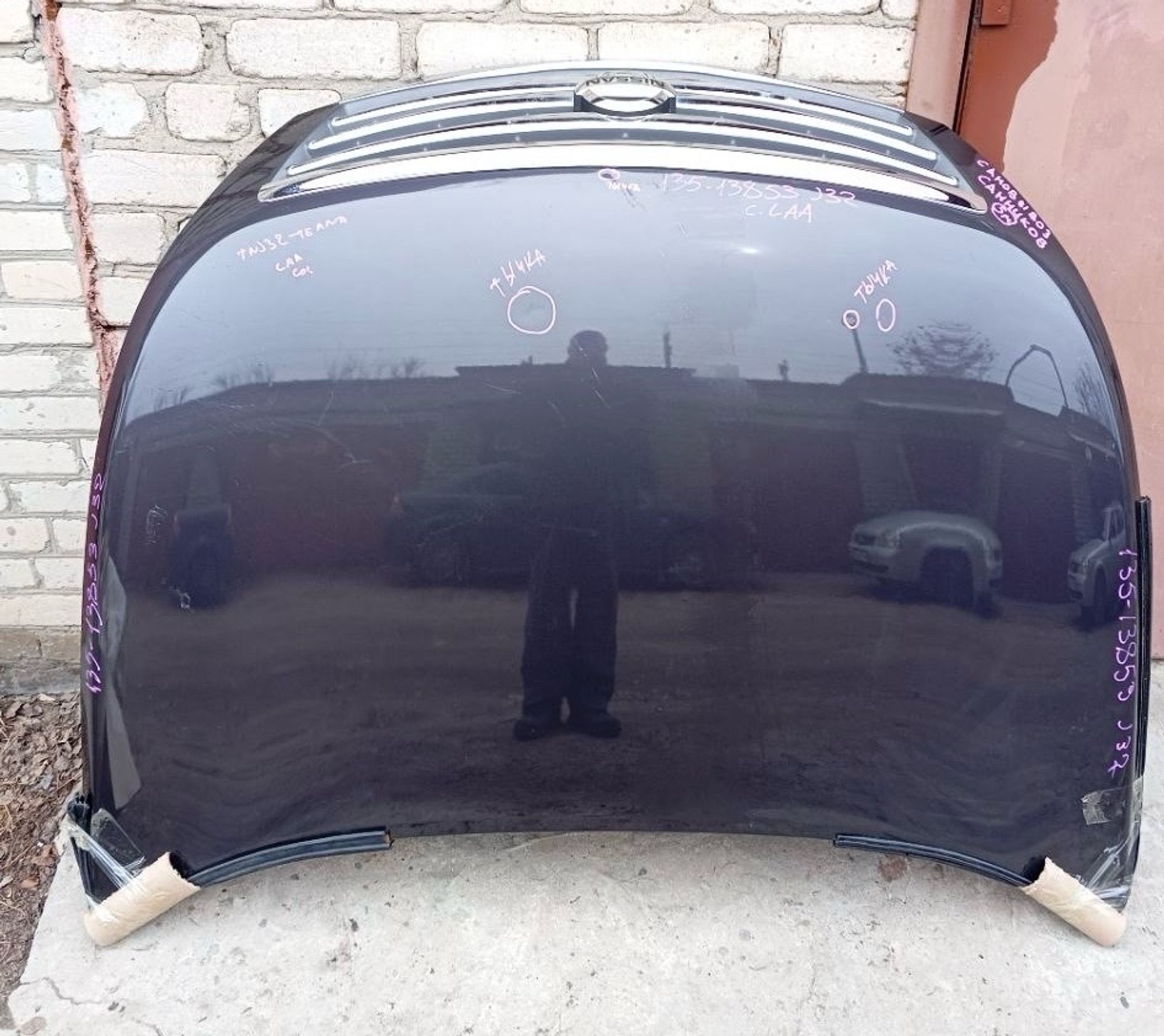 Капот Nissan Teana, J32 Laa с решеткой в сборе, 23000 рублей, Москва