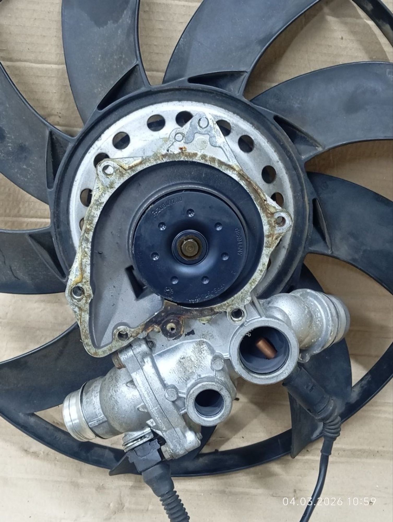 Вискомуфта помпа Land rover Range rover M62B44, 12500 рублей, Москва