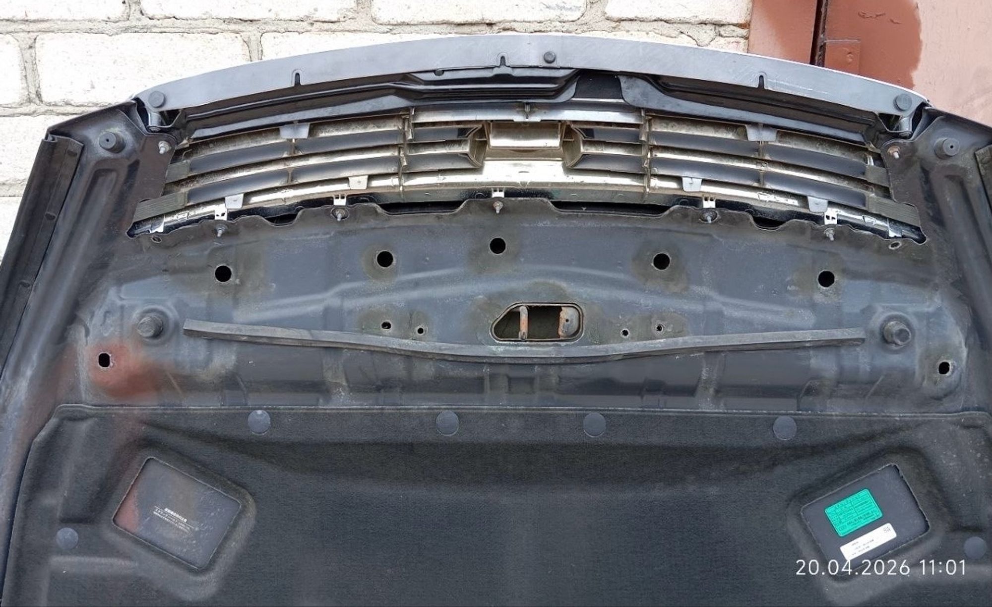 Капот Nissan Teana, J32 Laa с решеткой в сборе, 23000 рублей, Москва