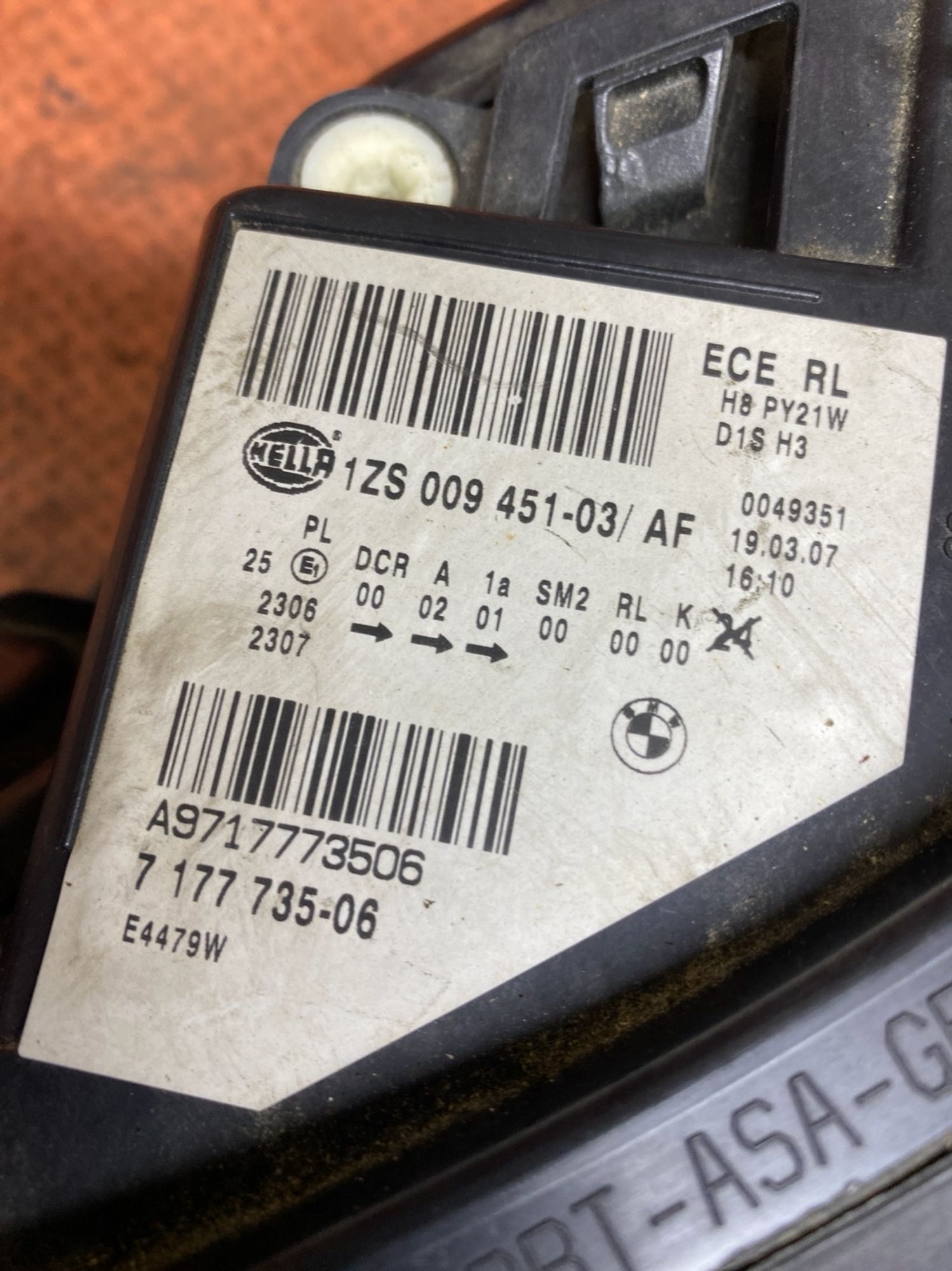 Фара левая BMW 5 серия E60 E61 рестайлинг адаптив, 25000 рублей, Москва