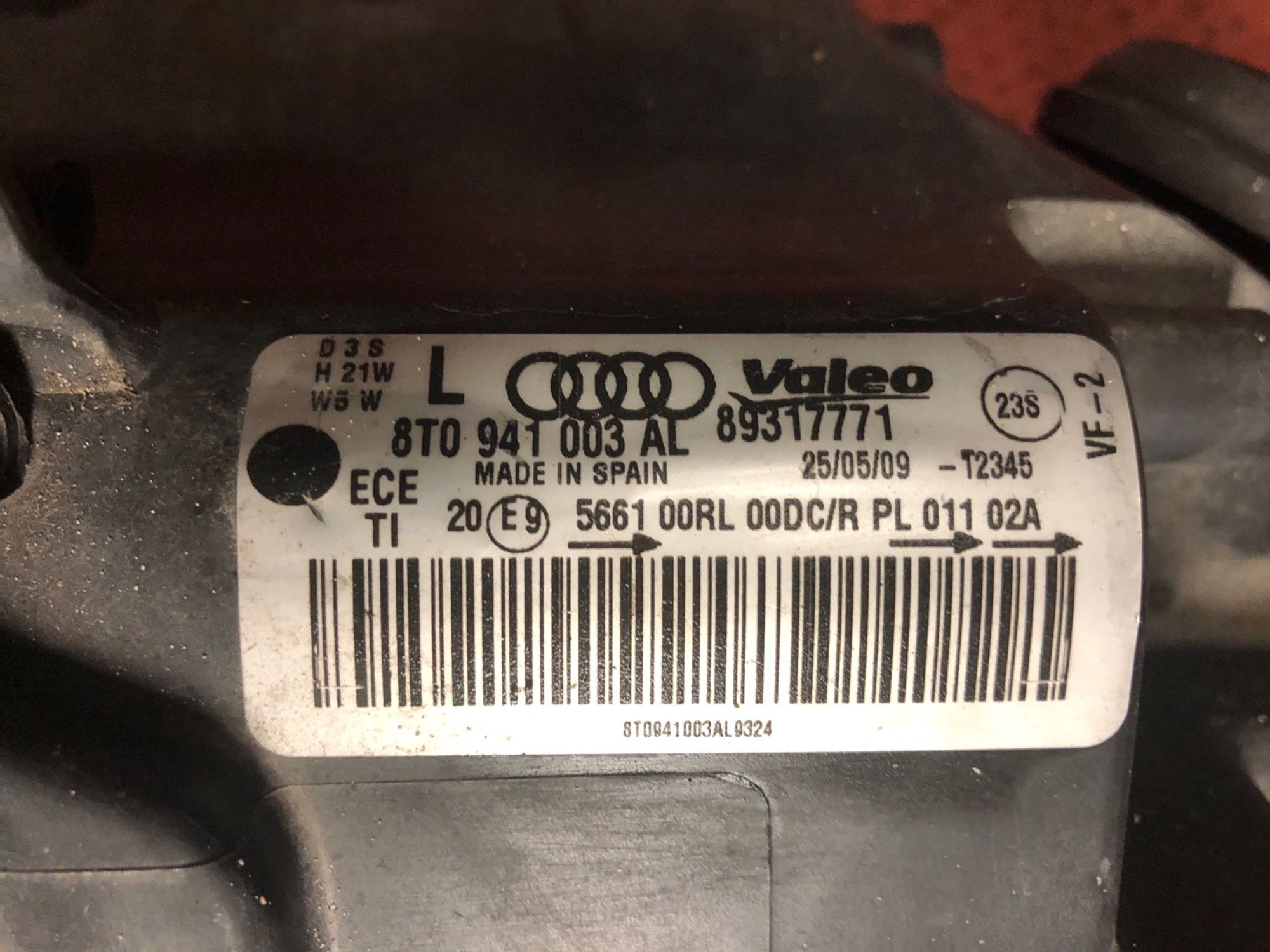 Комплект фар Audi A5 8T 2011, 35000 рублей, Москва