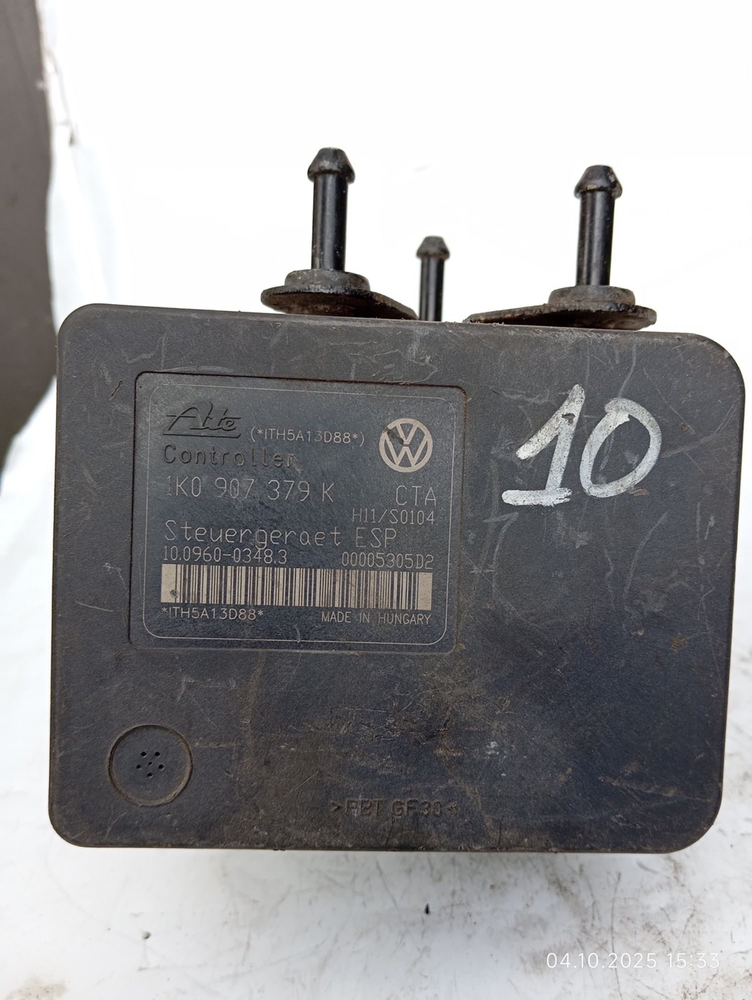 Блок ABS Audi A3 8P 2005 2,0 дизель мкпп, 3000 рублей, Москва