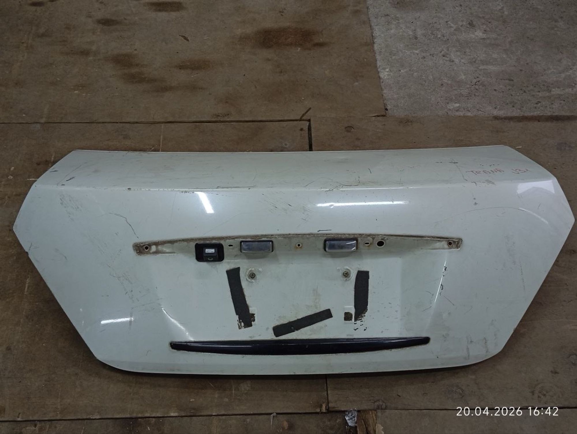 Крышка багажника Nissan Teana J31 рестайлинг, 8000 рублей, Москва