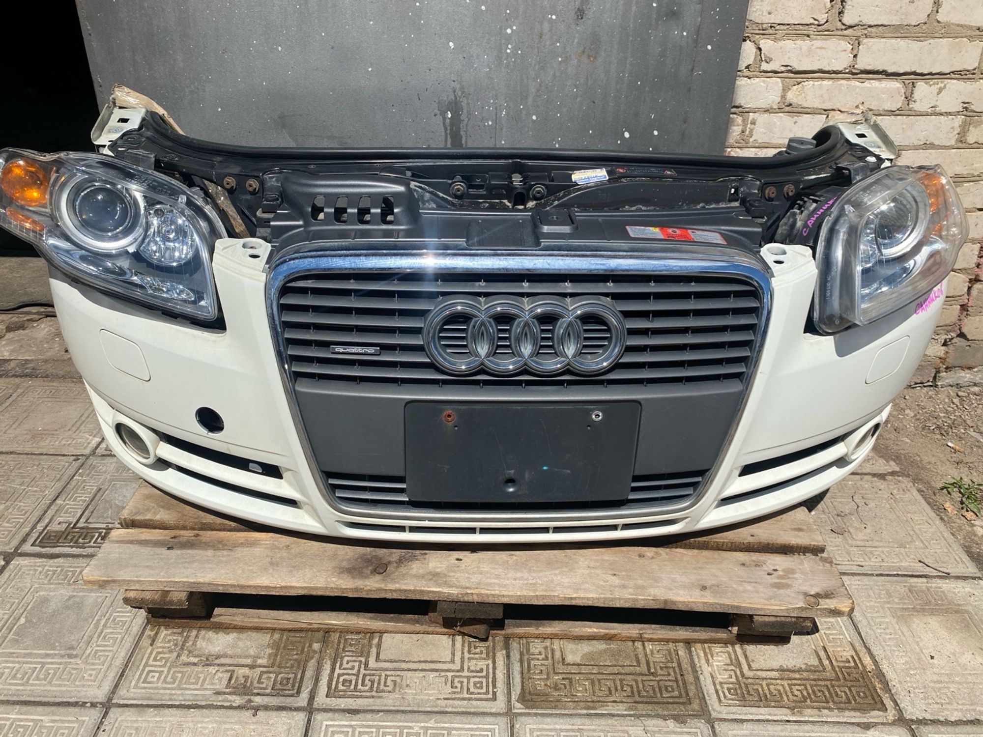 Ноускат Audi A4, B7 в сборе ксенон турбо, 75000 рублей, Москва