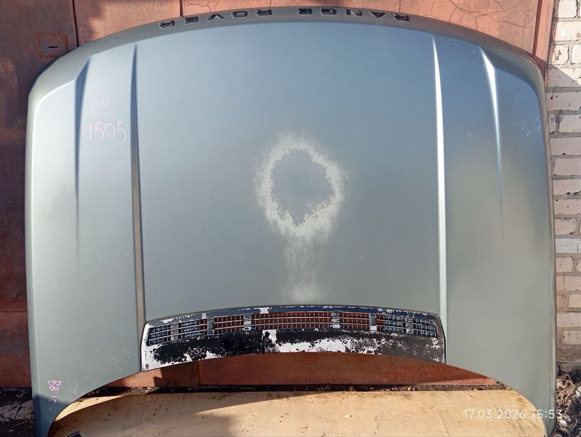 Капот Land rover Range rover vogue 2003 4,4 M62B44, 13500 рублей, Москва