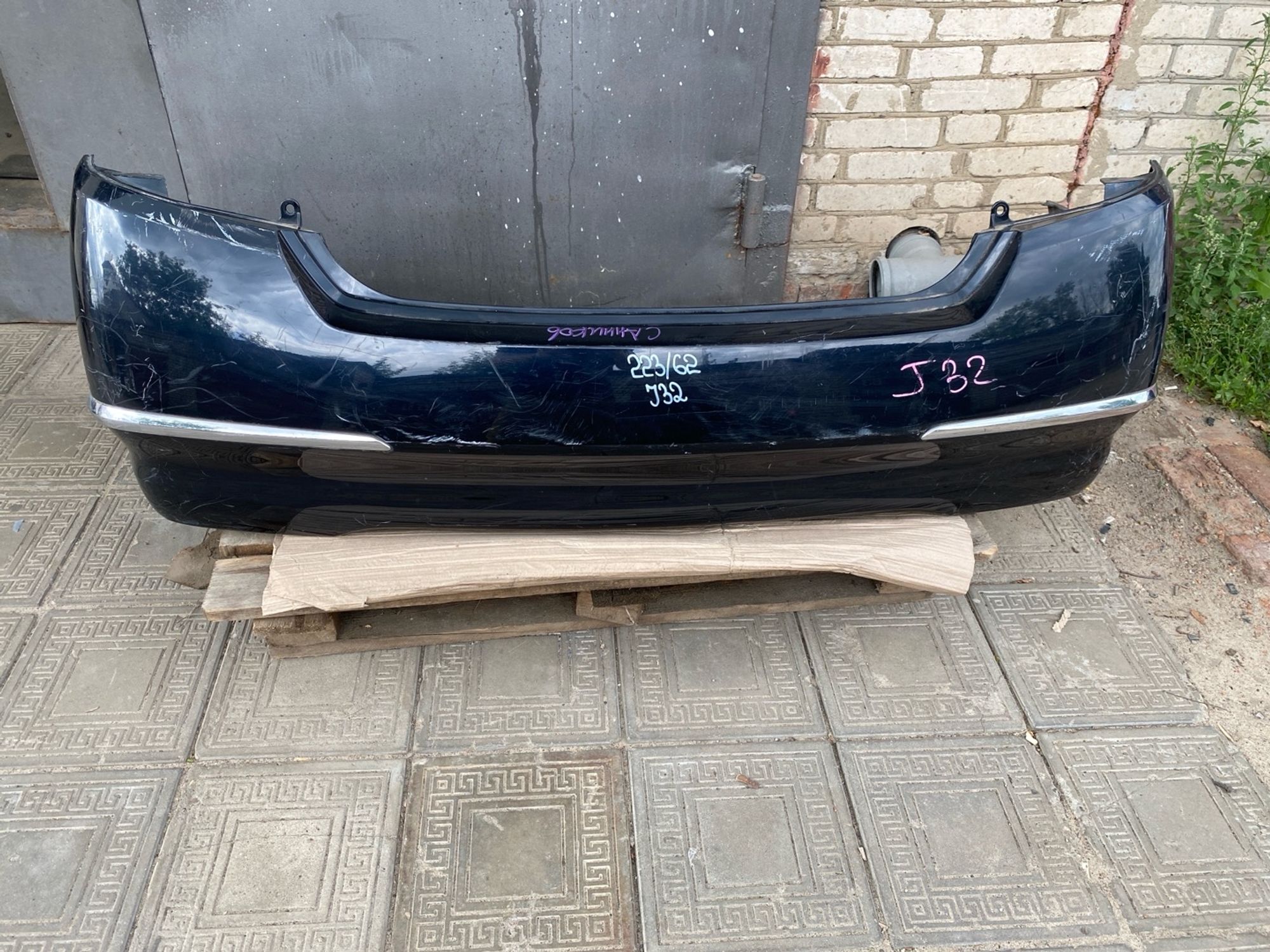 Бампер задний Nissan Teana, J32 в сборе, 12000 рублей, Москва