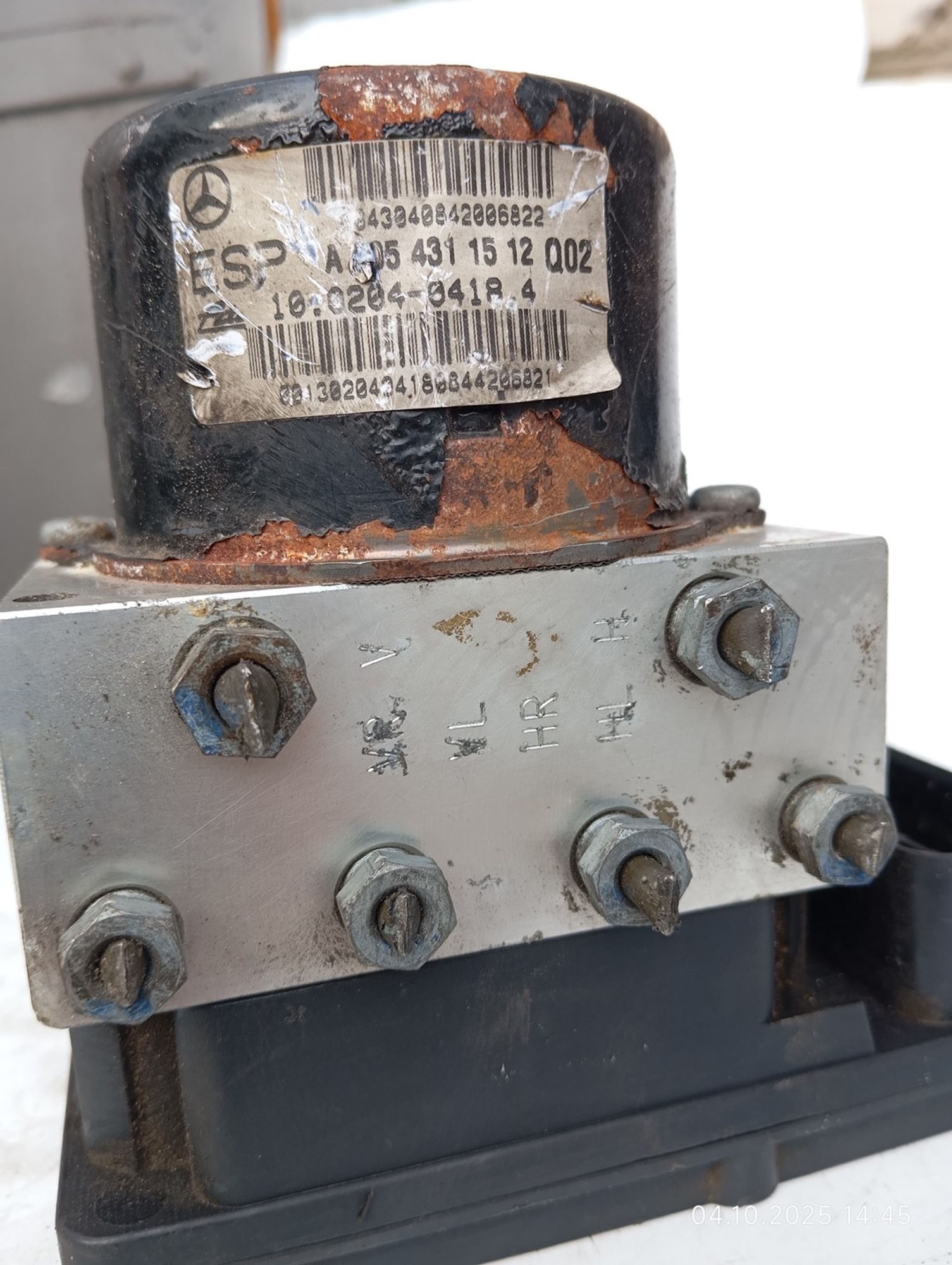 Блок ABS Mercedes-Benz C-Класс W203 c180 2004 1,8, 2000 рублей, Москва