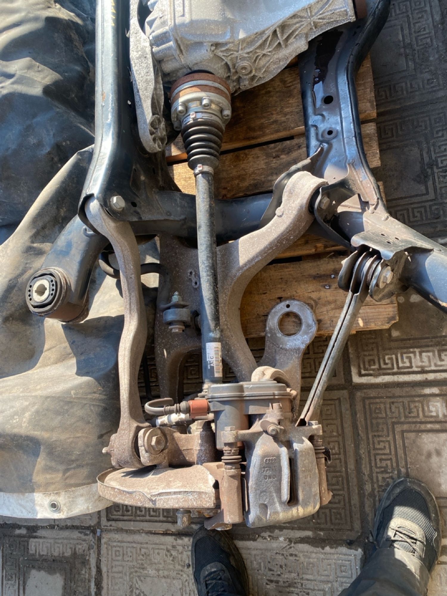 Подрамник задний в сборе Audi A6 C7 2,8 4wd CHVA, 52000 рублей, Москва