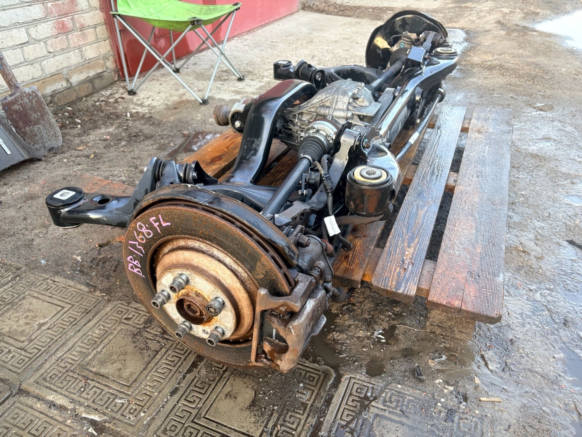 Подрамник задний в сборе Audi A6, C6 рест, 50000 рублей, Москва