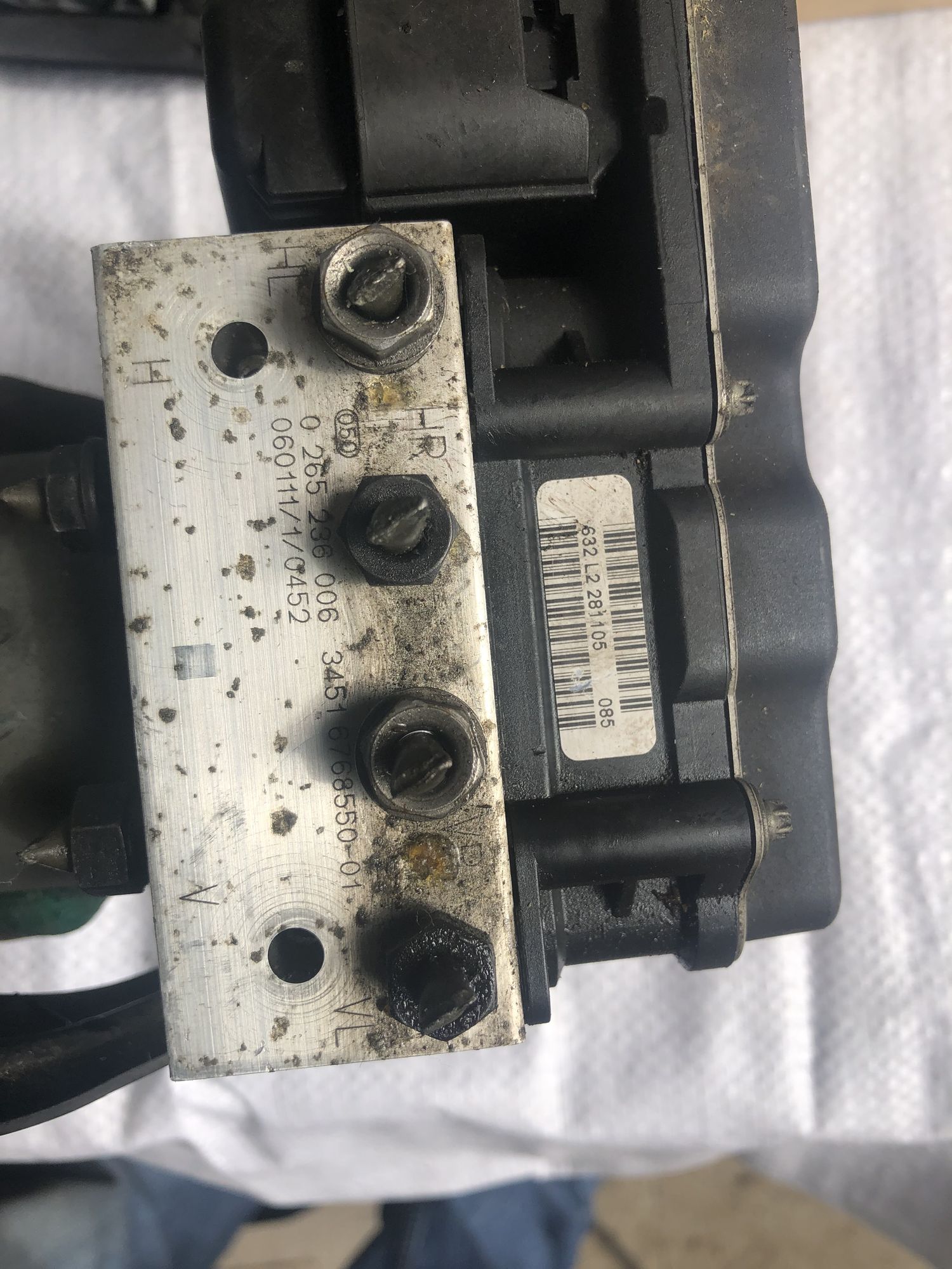 Блок abs bmw 5 E60 N52B25 бмв, 2500 рублей, Москва