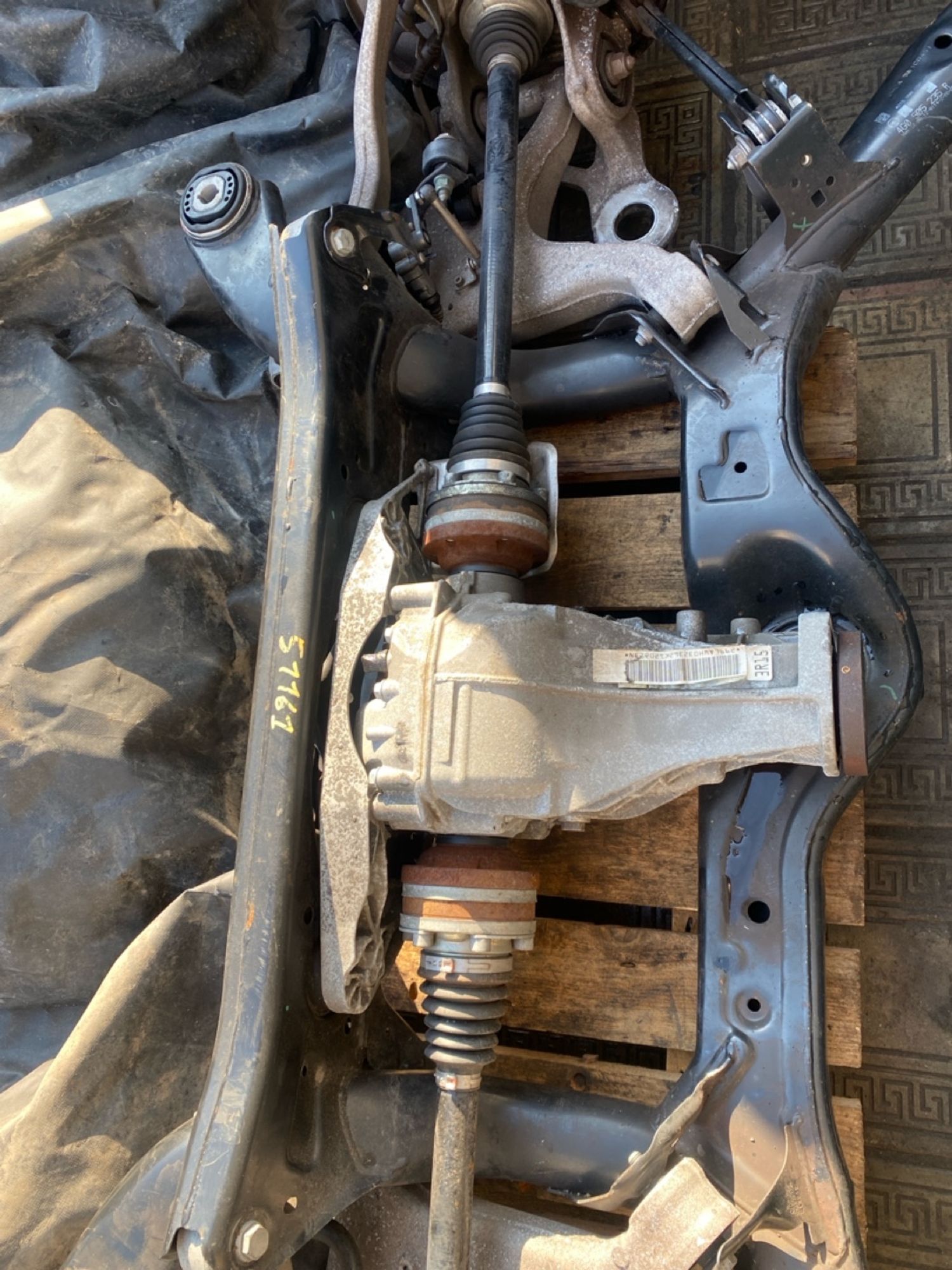 Подрамник задний в сборе Audi A6 C7 2,8 4wd CHVA, 52000 рублей, Москва