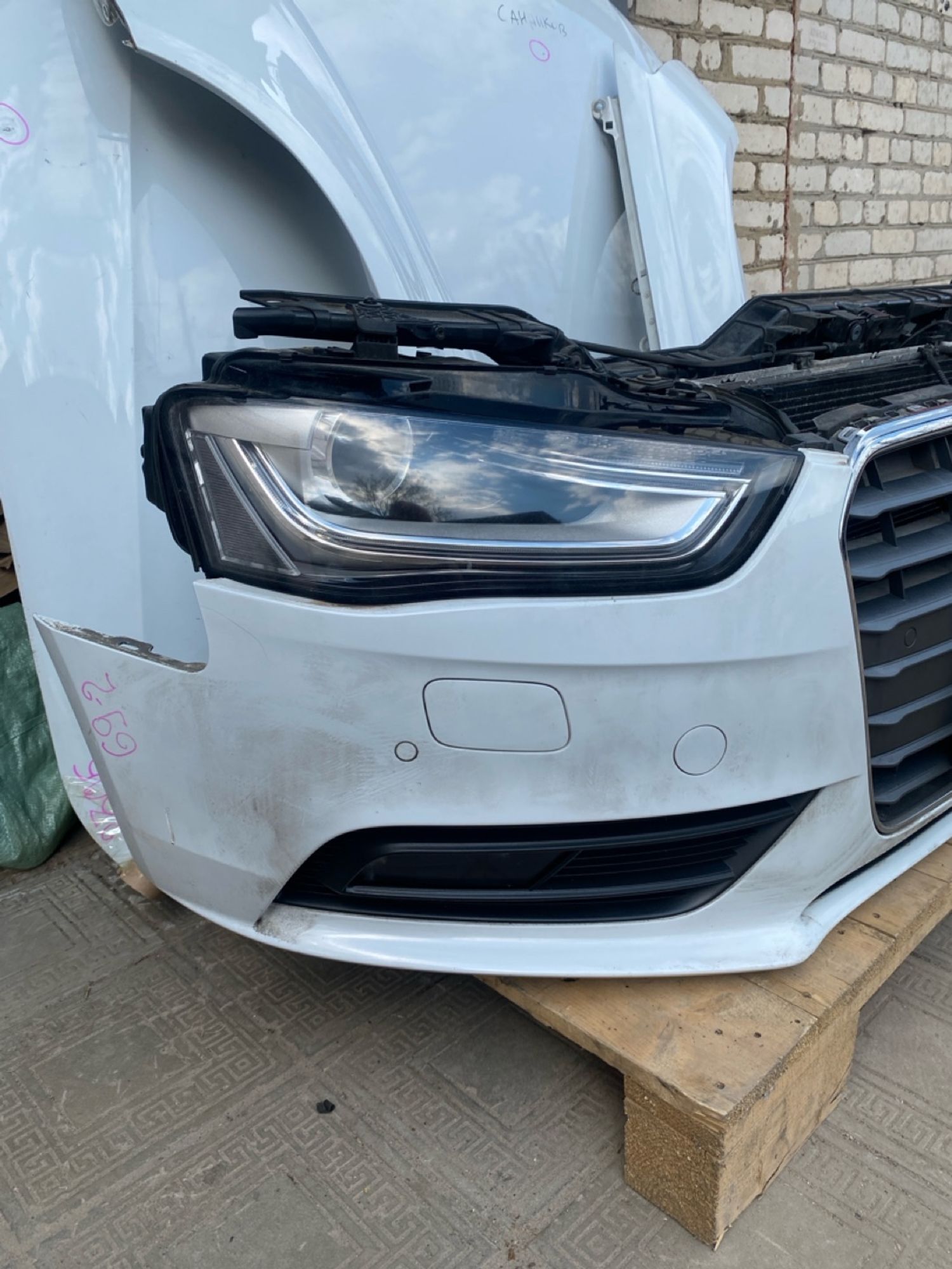 Ноускат Audi A4 B8  в сборе S-Line, 130000 рублей, Москва