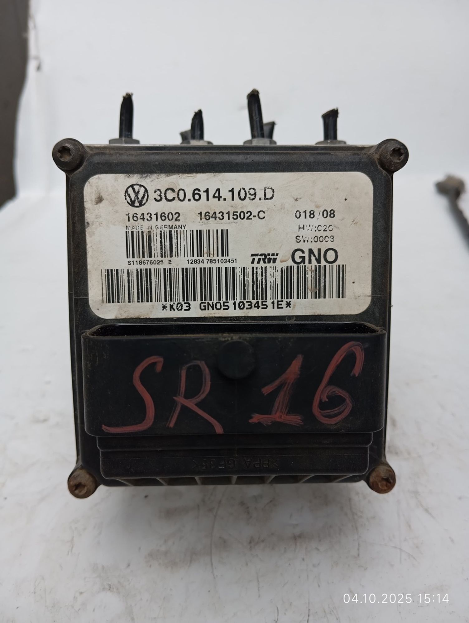 Блок ABS Volkswagen Passat B6 2008 2,0 дизель ..., 3000 рублей, Москва