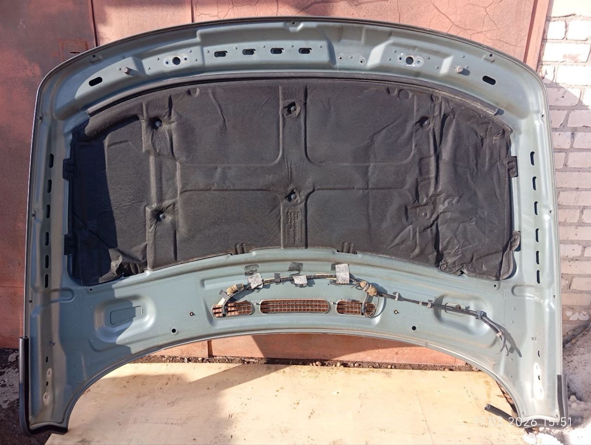 Капот Land rover Range rover vogue 2003 4,4 M62B44, 13500 рублей, Москва