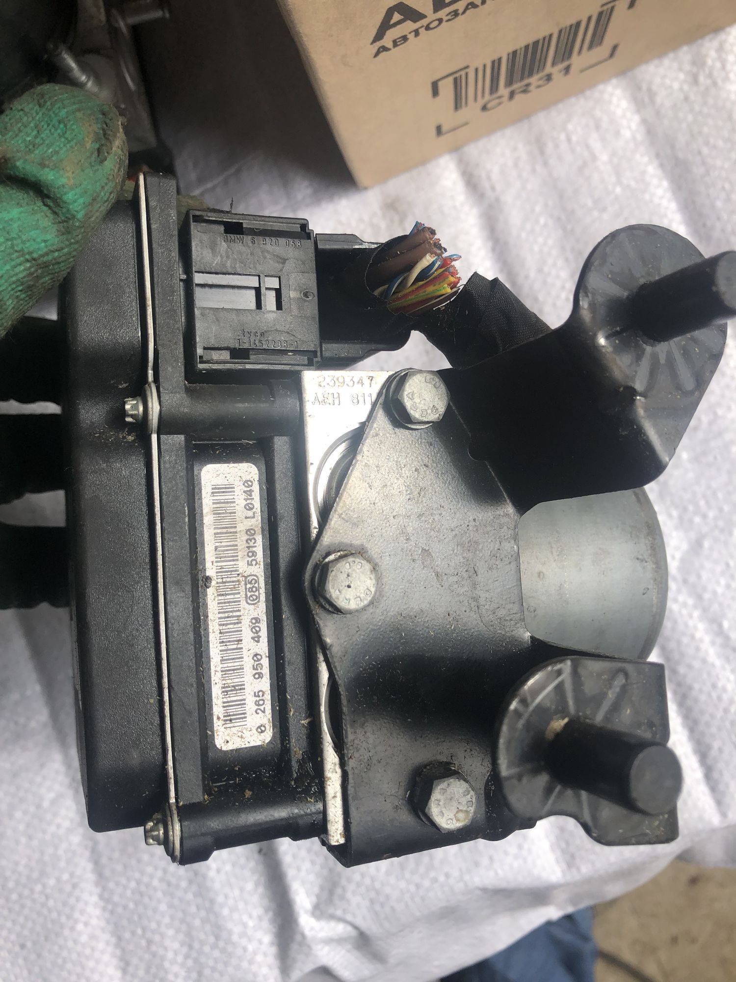 Блок abs bmw 5 E60 N52B25 бмв, 2500 рублей, Москва