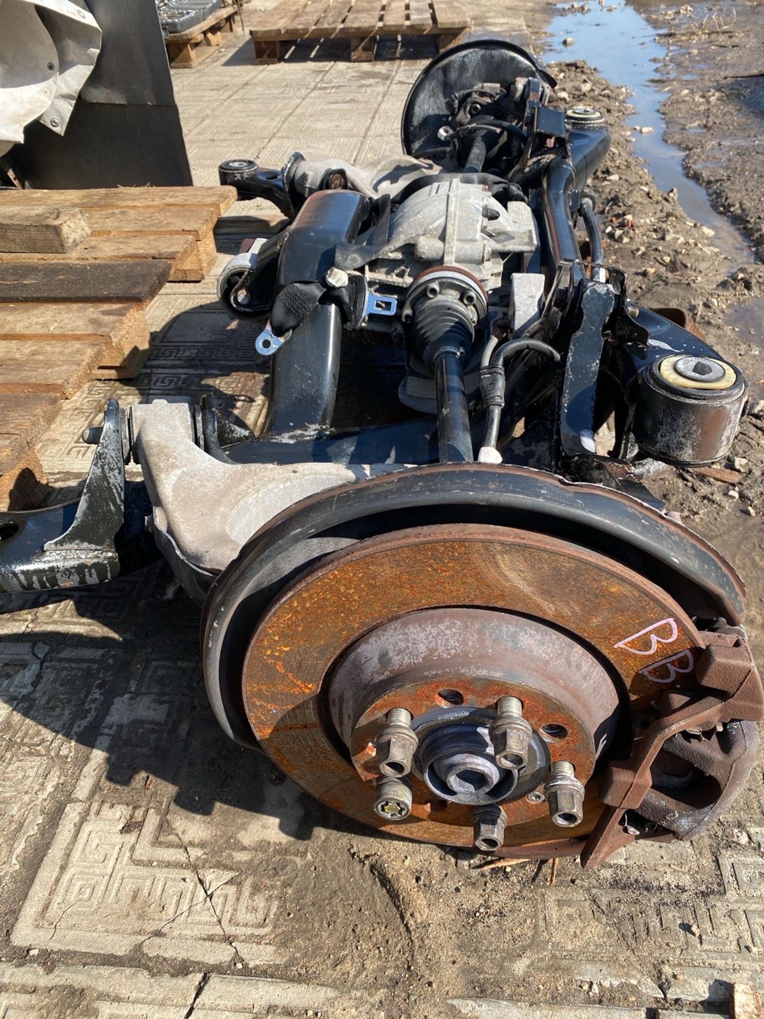 Подрамник задний Audi A6 Allroad Quattro, C6 2007, 60000 рублей, Москва