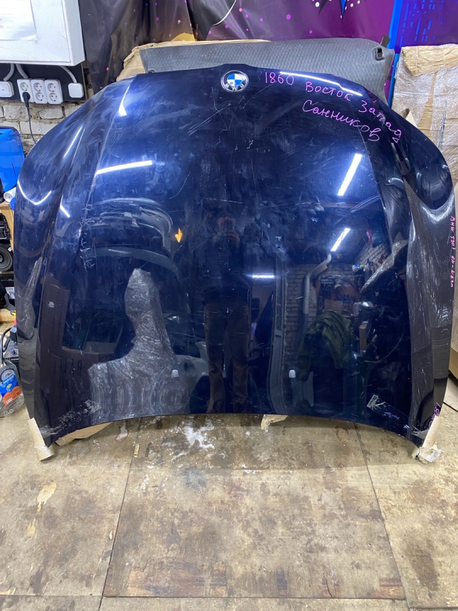 Капот BMW 5 серия E60 E61, 13000 рублей, Москва
