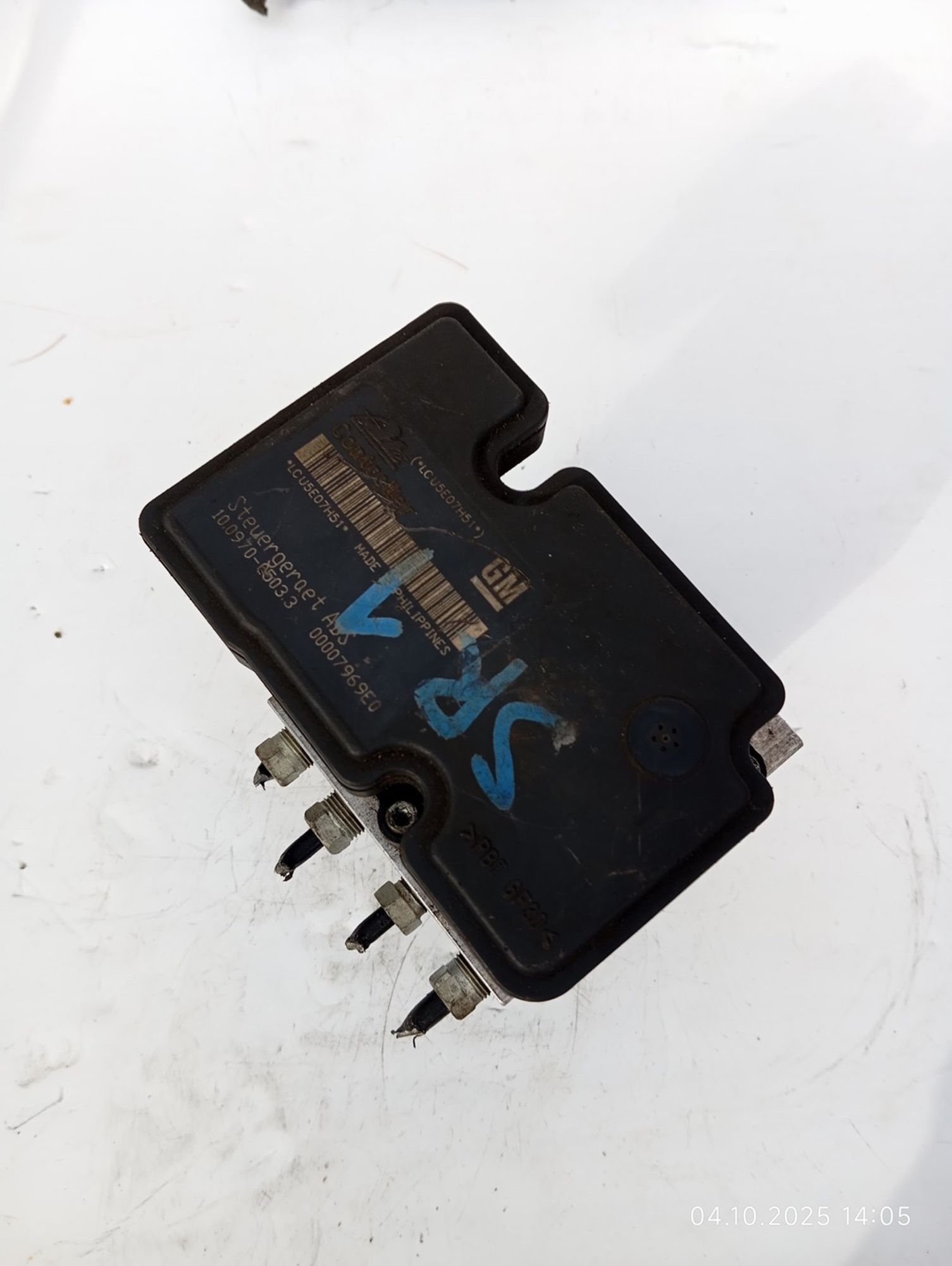 Блок ABS Opel Astra H 2005 1,6 мкпп бензин, 3000 рублей, Москва