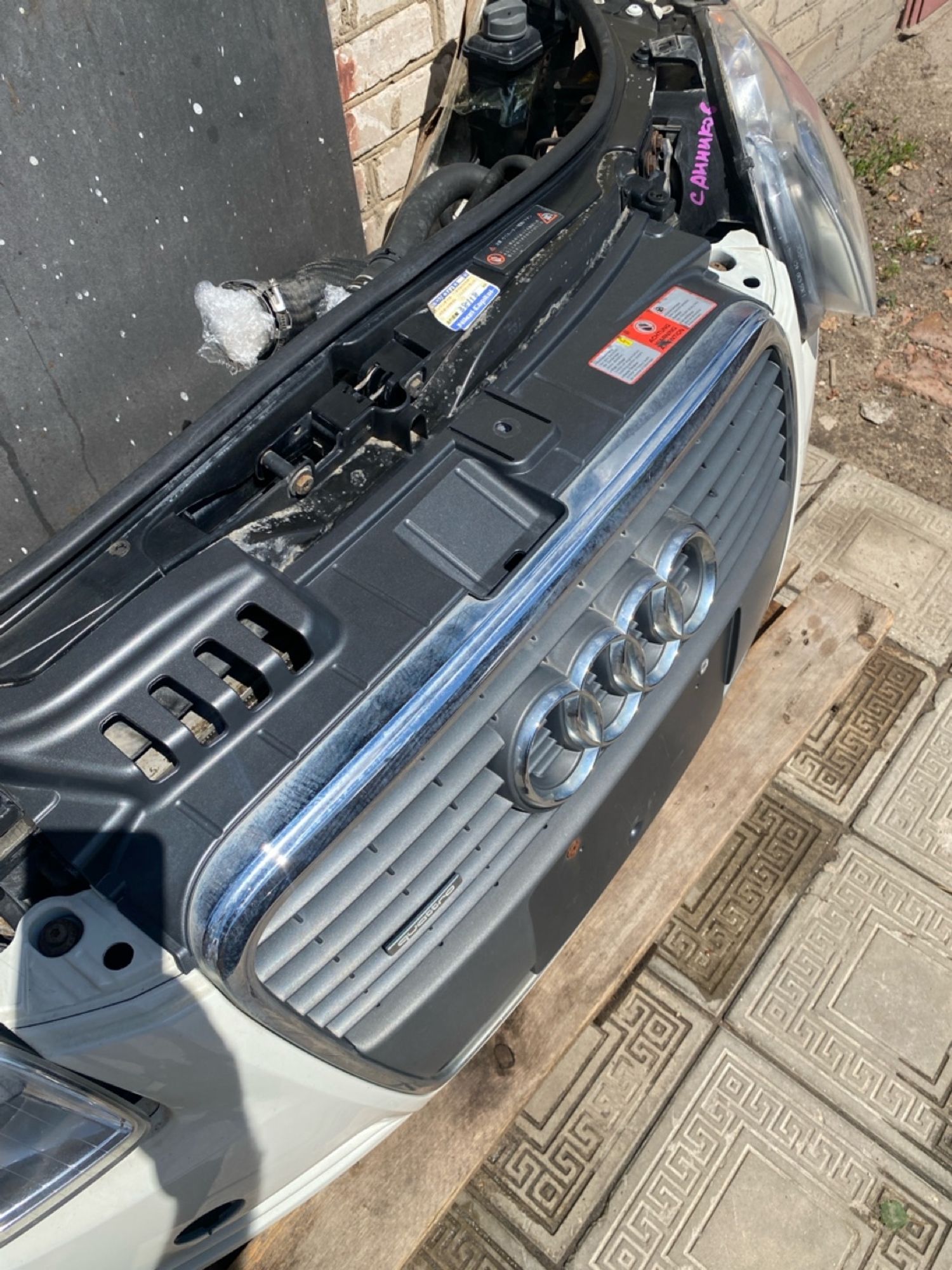 Ноускат Audi A4, B7 в сборе ксенон турбо, 75000 рублей, Москва