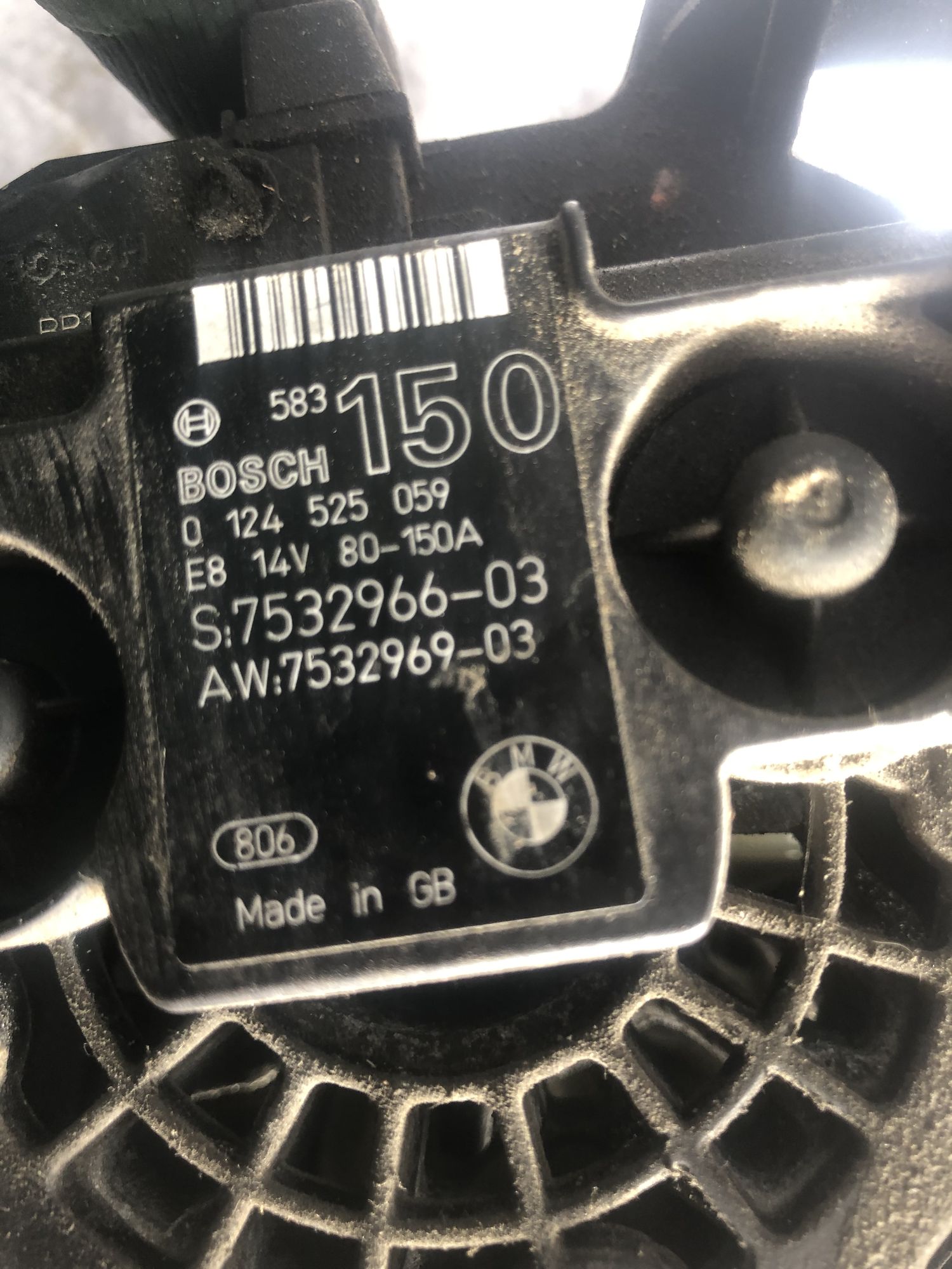 Генератор BMW 3 серия E90/E91 n46, 7500 рублей, Москва