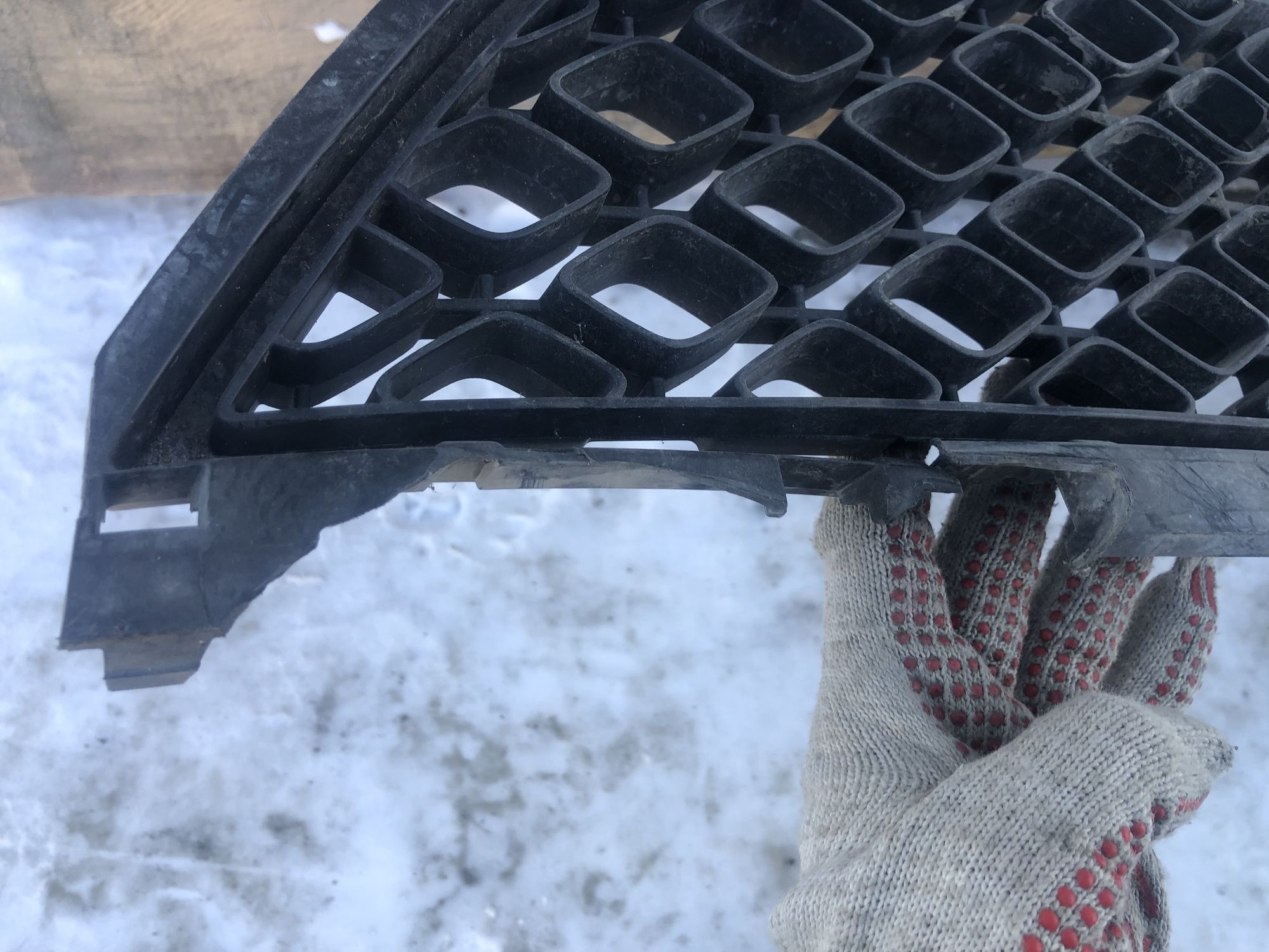 Решетка бампера Рено Сандеро Степвей 2 2014-2018, 2000 рублей, Челябинск