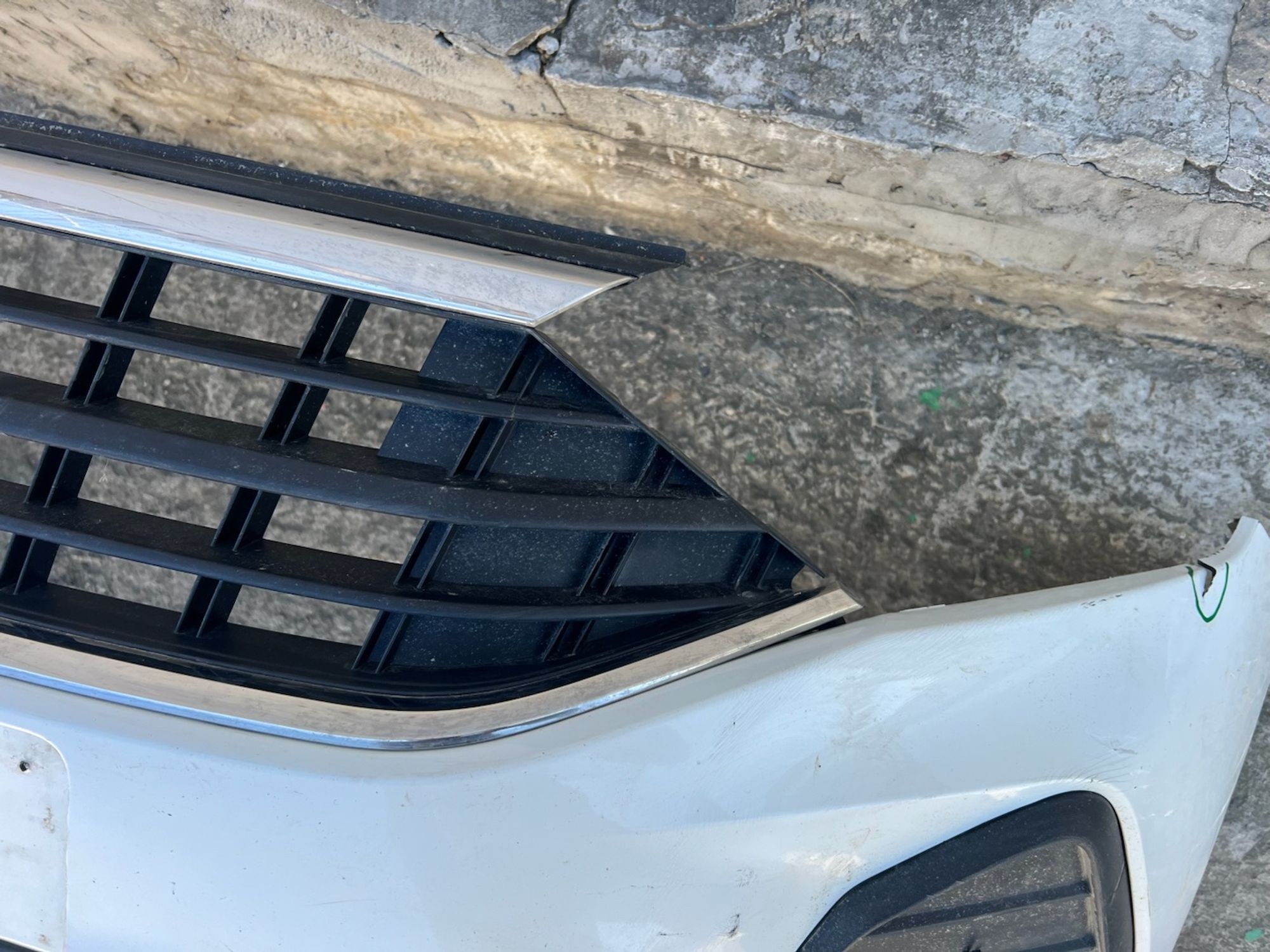 Бампер передний Volkswagen Polo, VI 20 с решетками, 10000 рублей, Челябинск