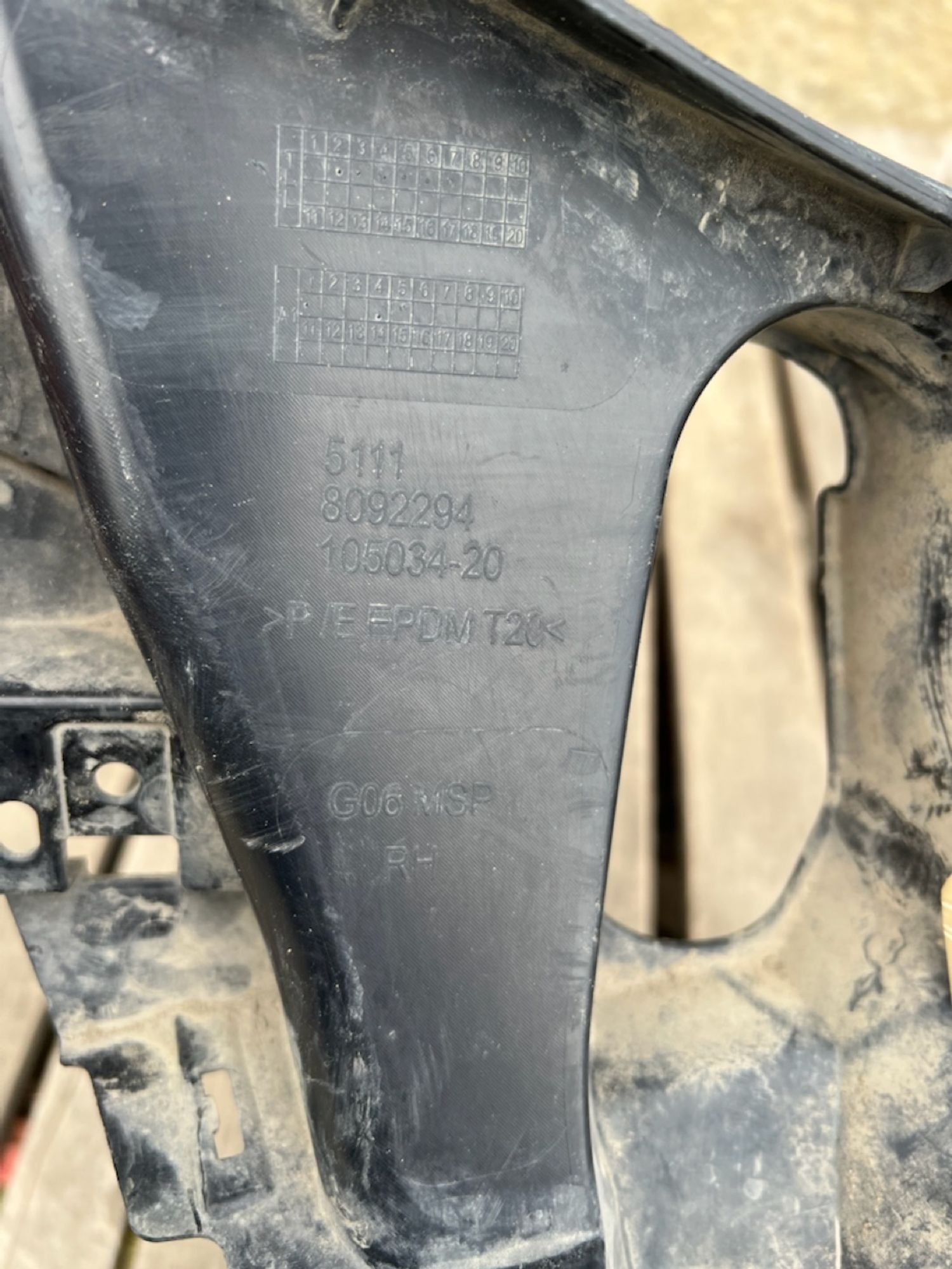 Воздуховод бампера правый BMW X6, G06 2019, 3000 рублей, Челябинск