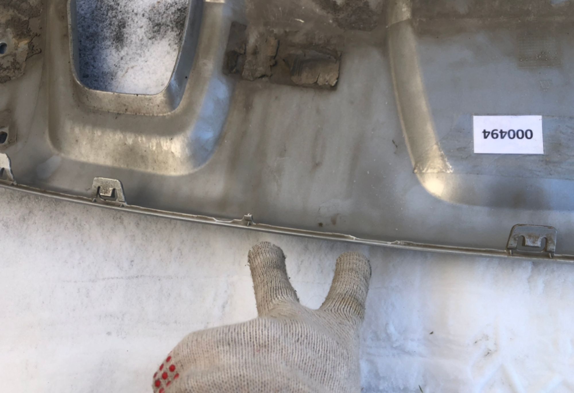 Накладка бампера заднего Renault Duster 2010-2015, 1500 рублей, Челябинск