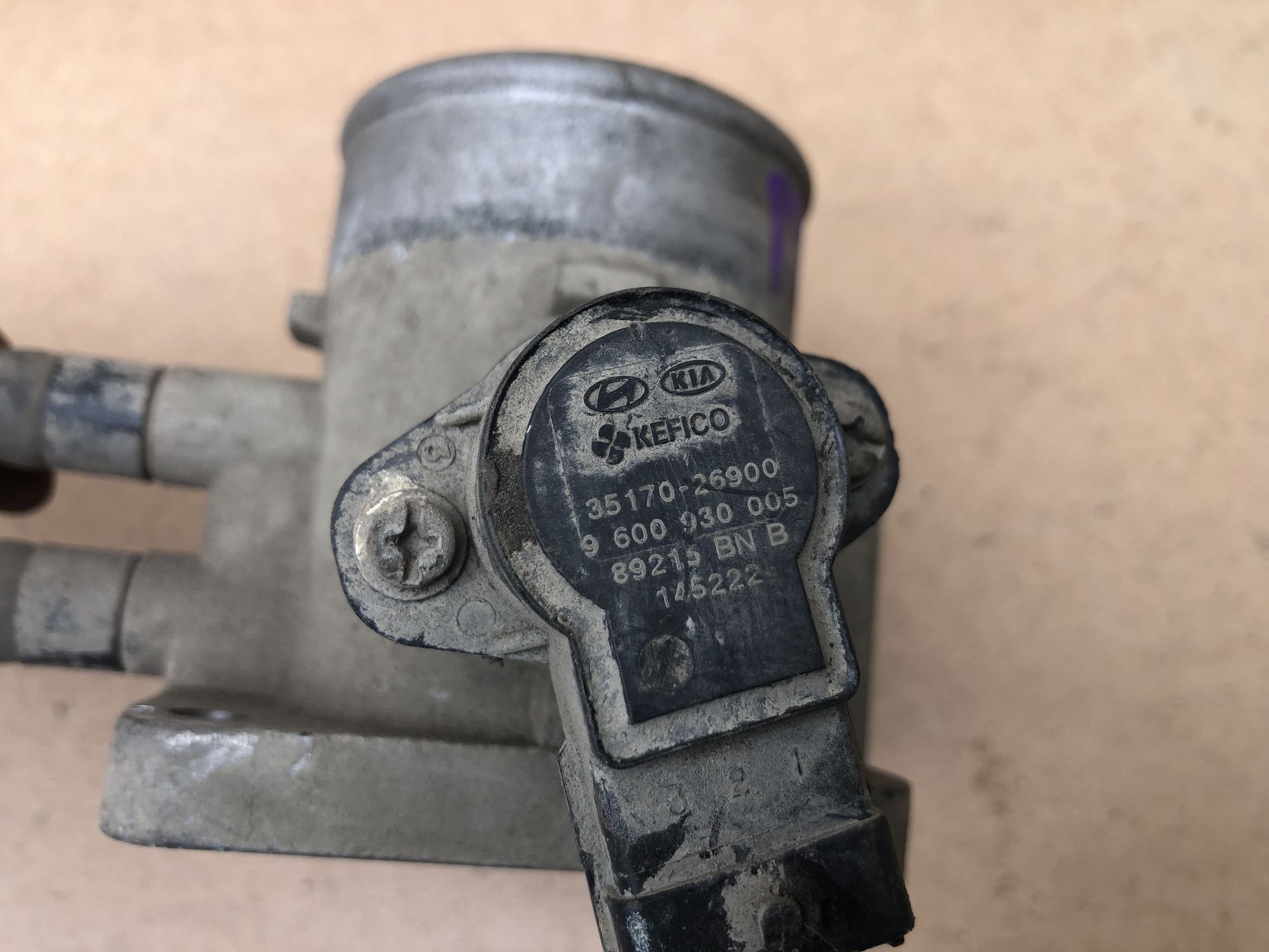 Дроссельная заслонка Хендай Гетц, 1500 рублей, Челябинск