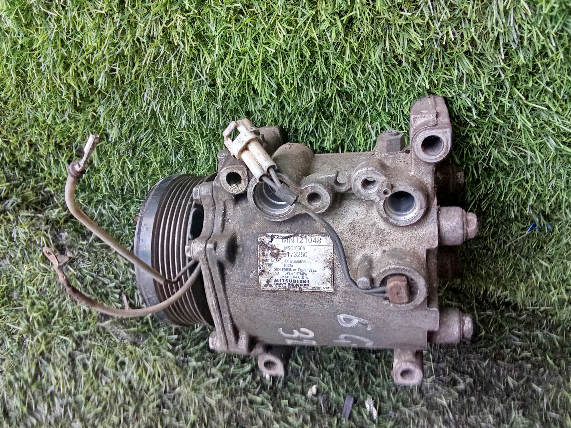 323 Компрессор кондиционера MITSUBISHI  6G73, 12500 рублей, Невинномысск