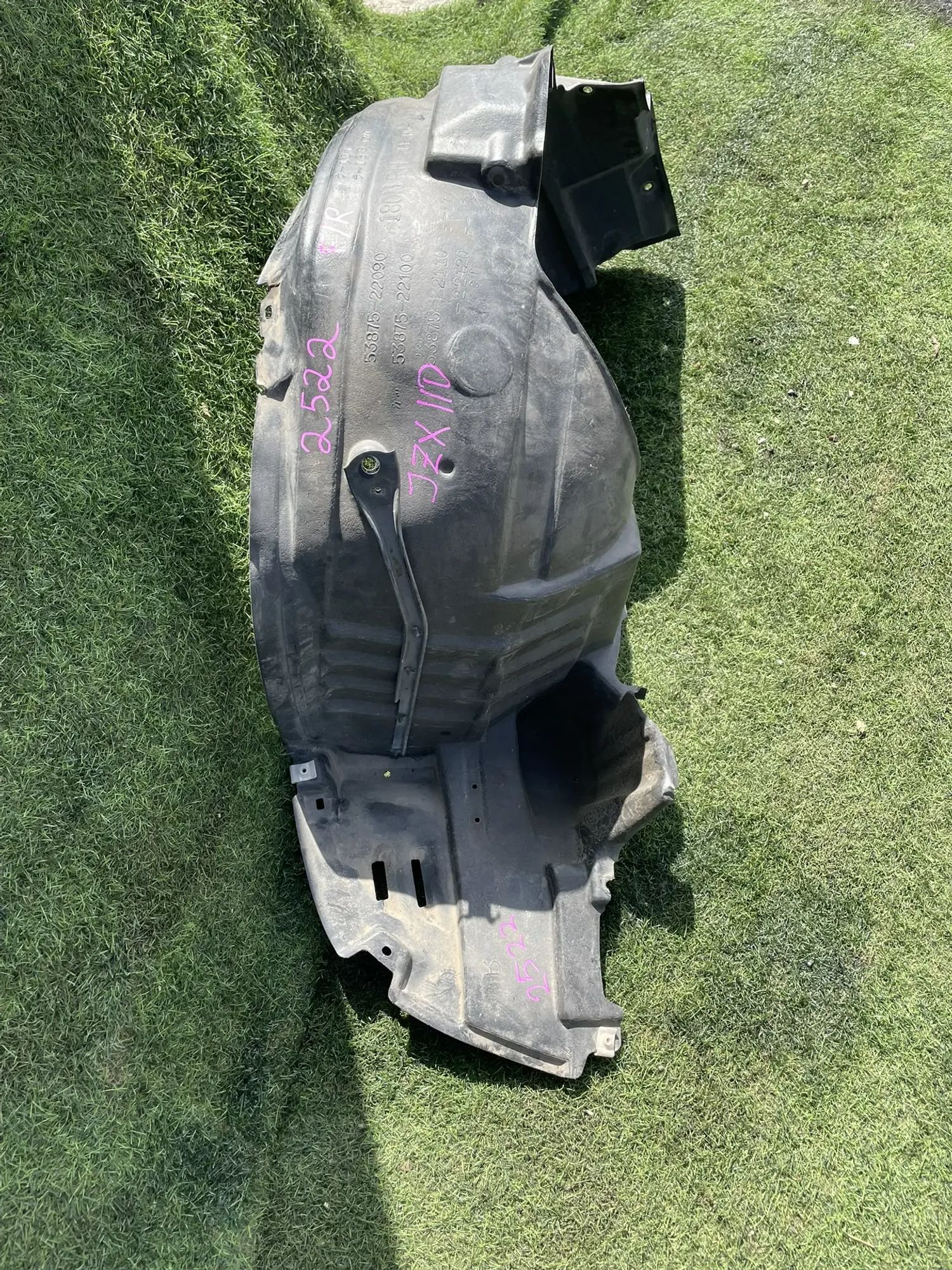 2522 Подкрылок передний правый Toyota Mark II JZX110 1JZ-FSE 2002, 6000 рублей, Невинномысск