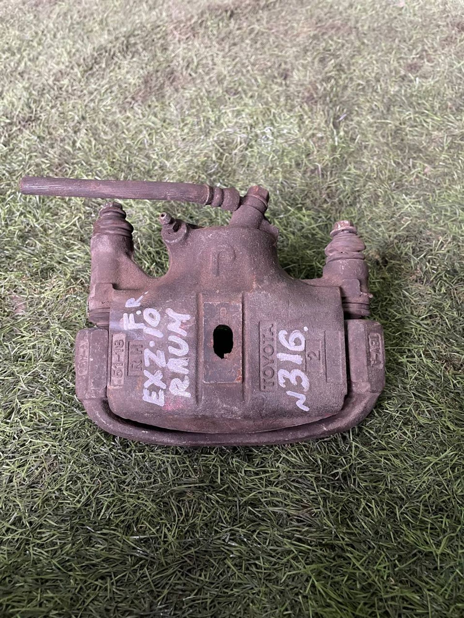 316 Суппорт тормозной передний правый TOYOTA RAUM EXZ10, 3000 рублей, Невинномысск