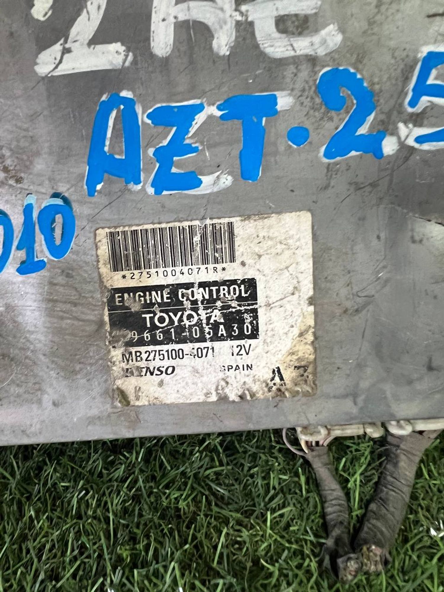 1010 Блок управления двигателем TOYOTA AZT251 2AZ, 5000 рублей, Невинномысск
