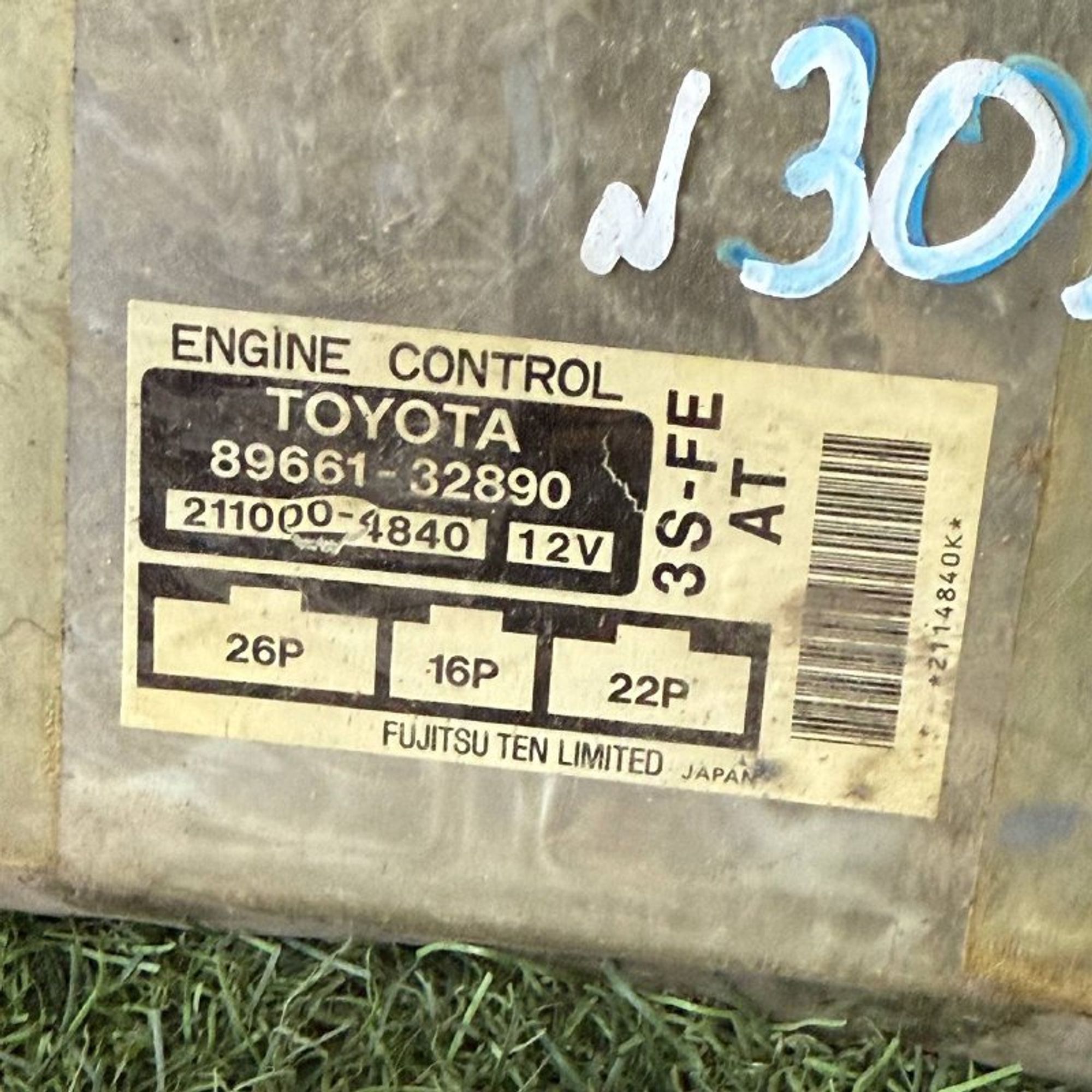 302 Блок управления двигателем TOYOTA 3SFE, 6500 рублей, Невинномысск