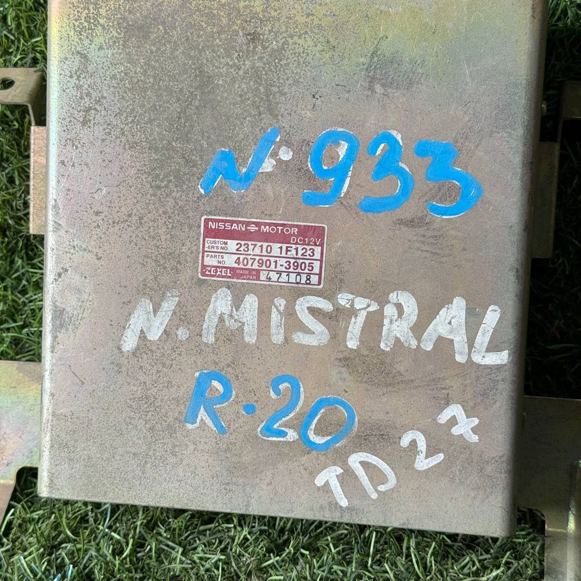 933 Блок управления двигателем NISSAN R20 TD27, 1 рублей, Невинномысск