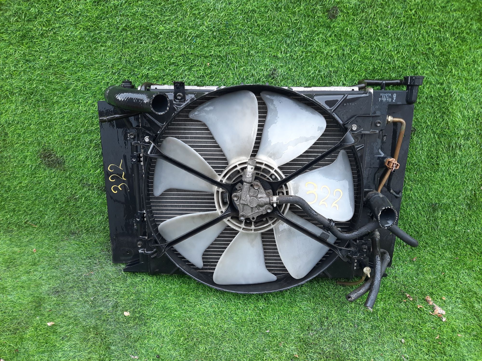 322 Радиатор основной TOYOTA CHASER JZX90, 1 рублей, Невинномысск