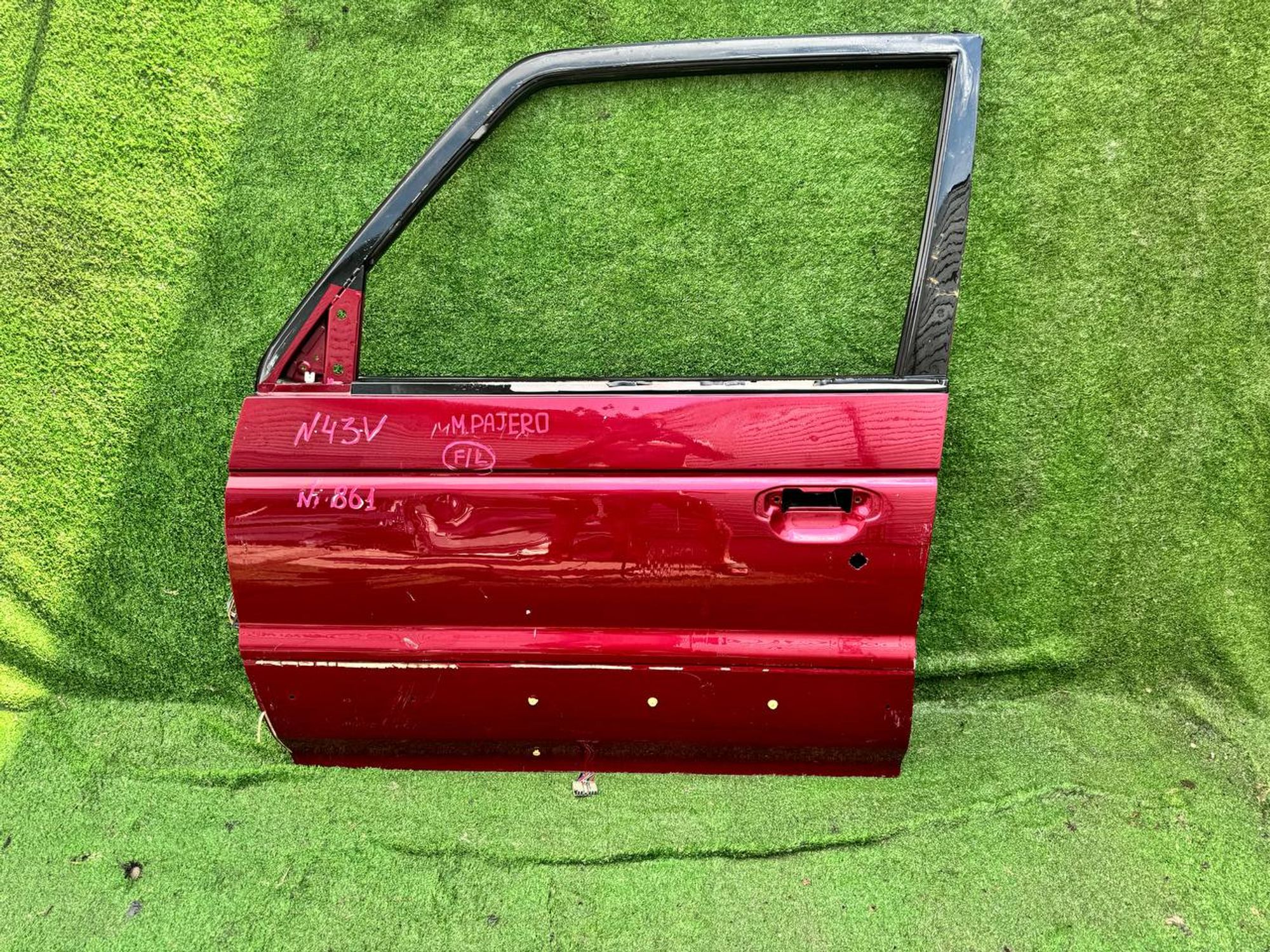 861 дверь на MITSUBISHI PAJERO V43W, 5500 рублей, Невинномысск