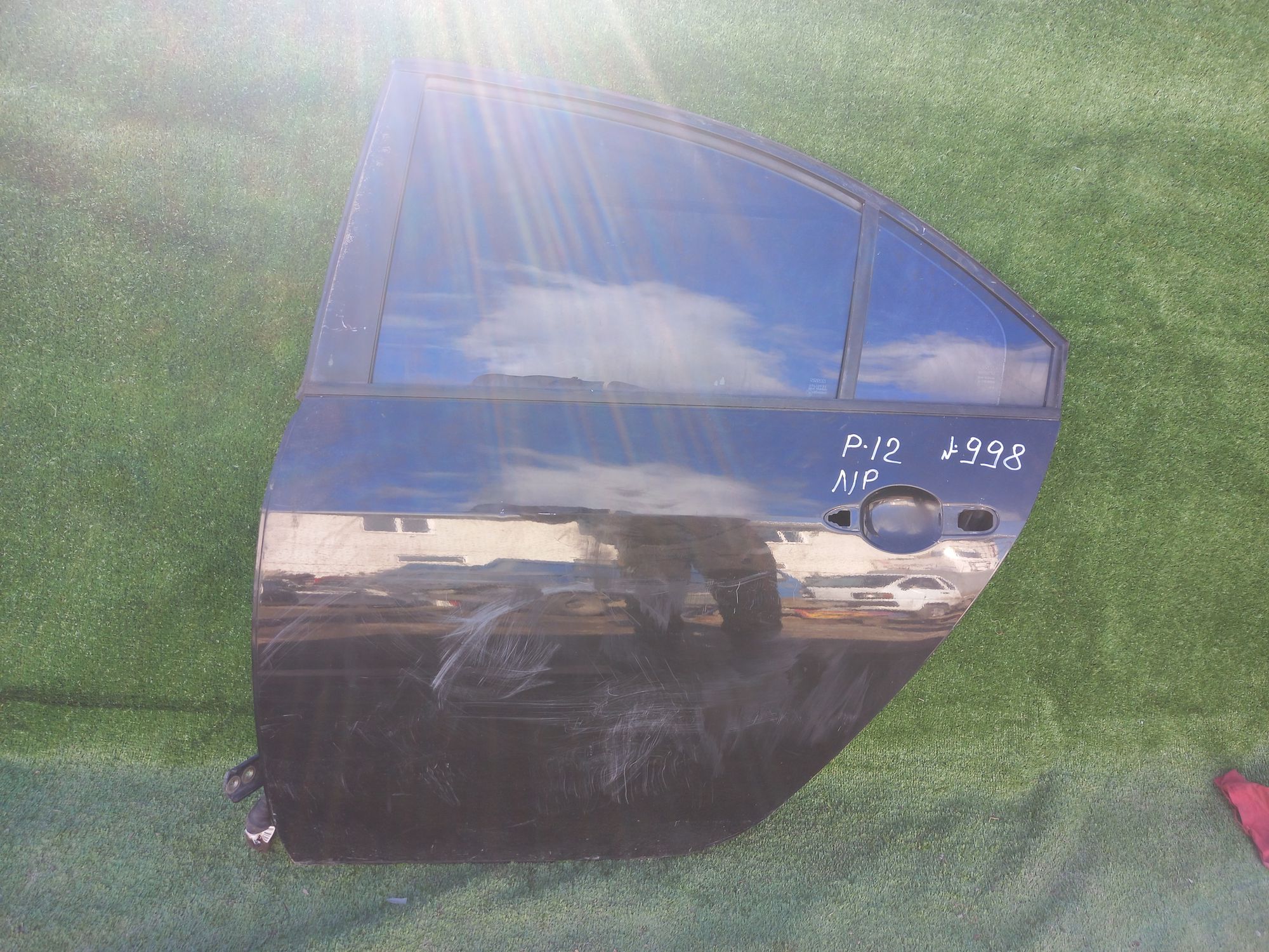 998 дверь ЛЕВЫЙ РУЛЬ З/л на NISSAN PRIMERA P12, 10500 рублей, Невинномысск