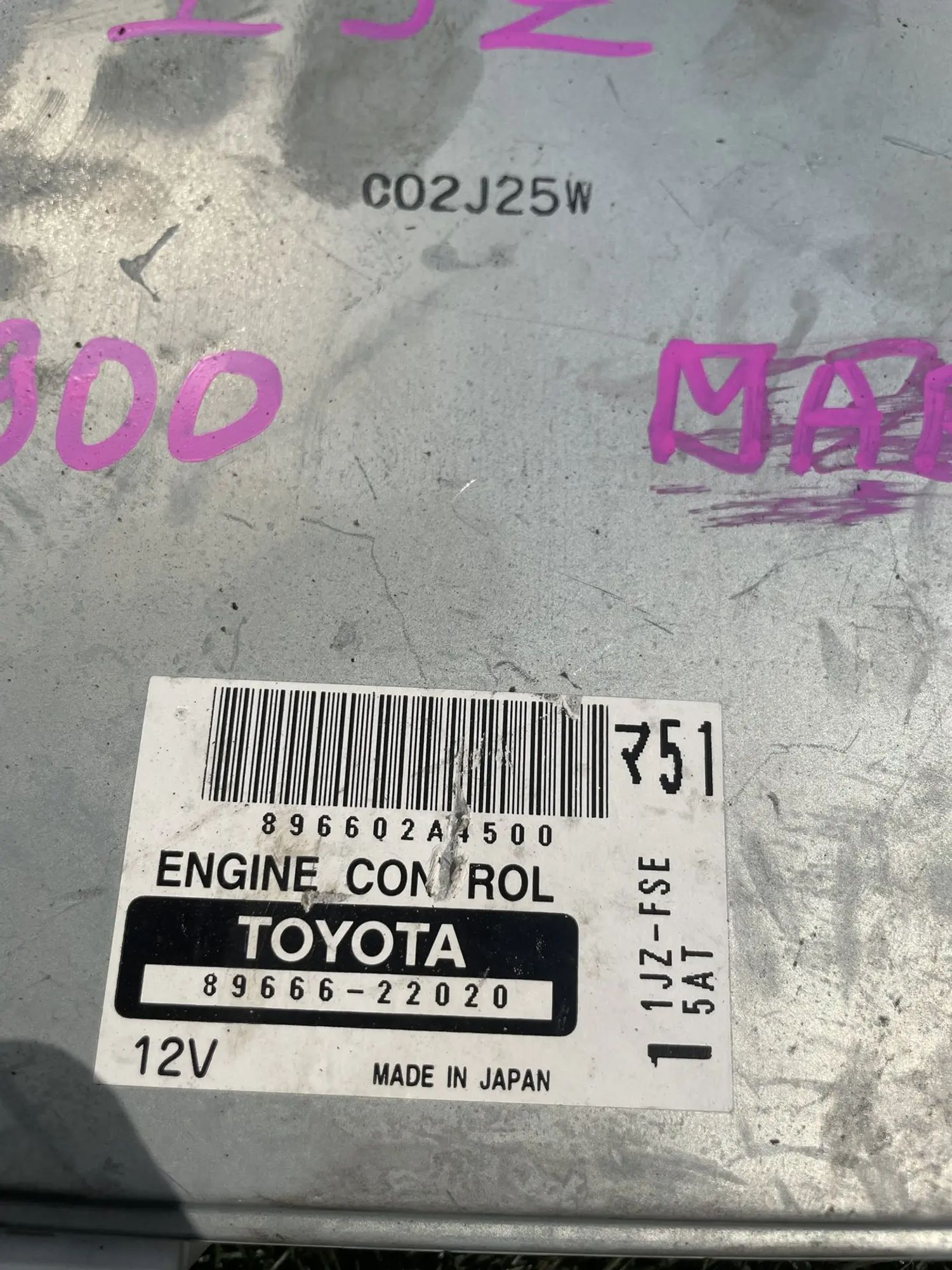 2900 Блок управления двигателем Toyota Mark II JZX110 1JZ-FSE 2002, 4500 рублей, Невинномысск