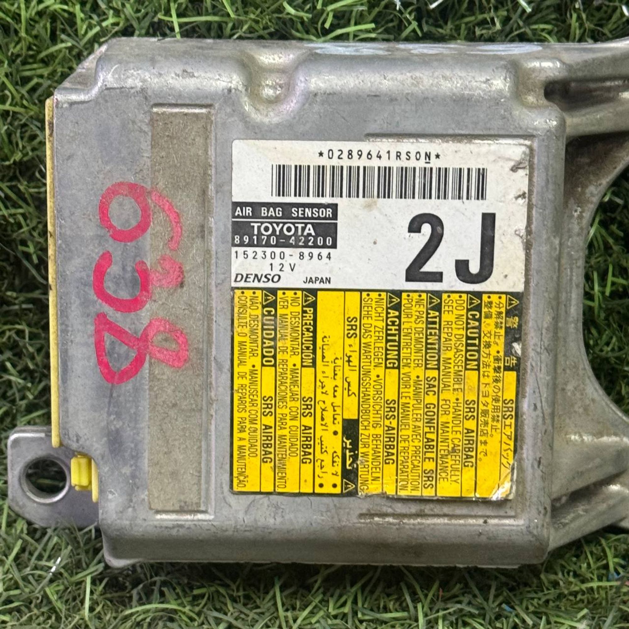 638 Блок управления Airbag TOYOTA RAV4, 3500 рублей, Невинномысск