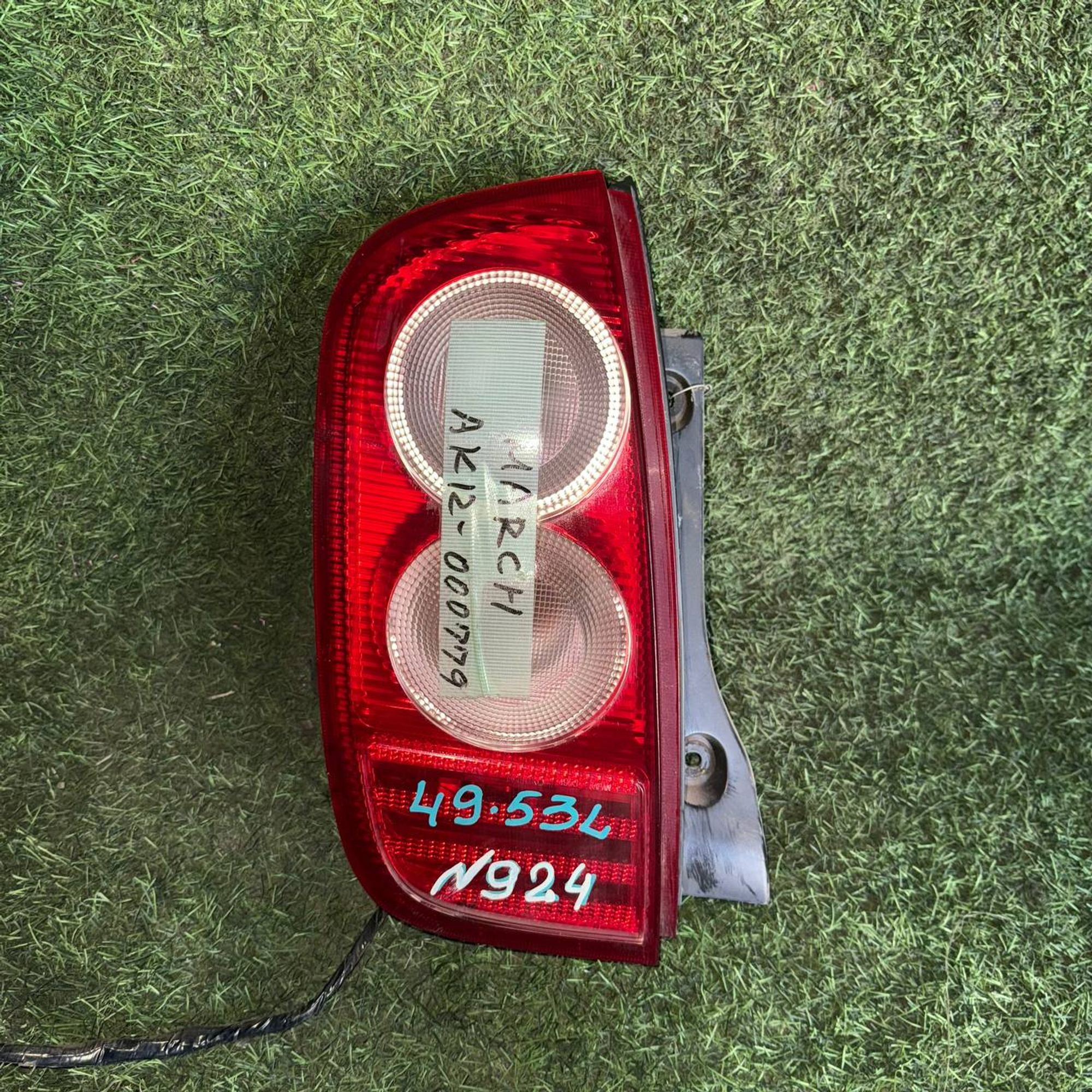 924 Фонарь задний левый NISSAN MARCH AK12, 3500 рублей, Невинномысск