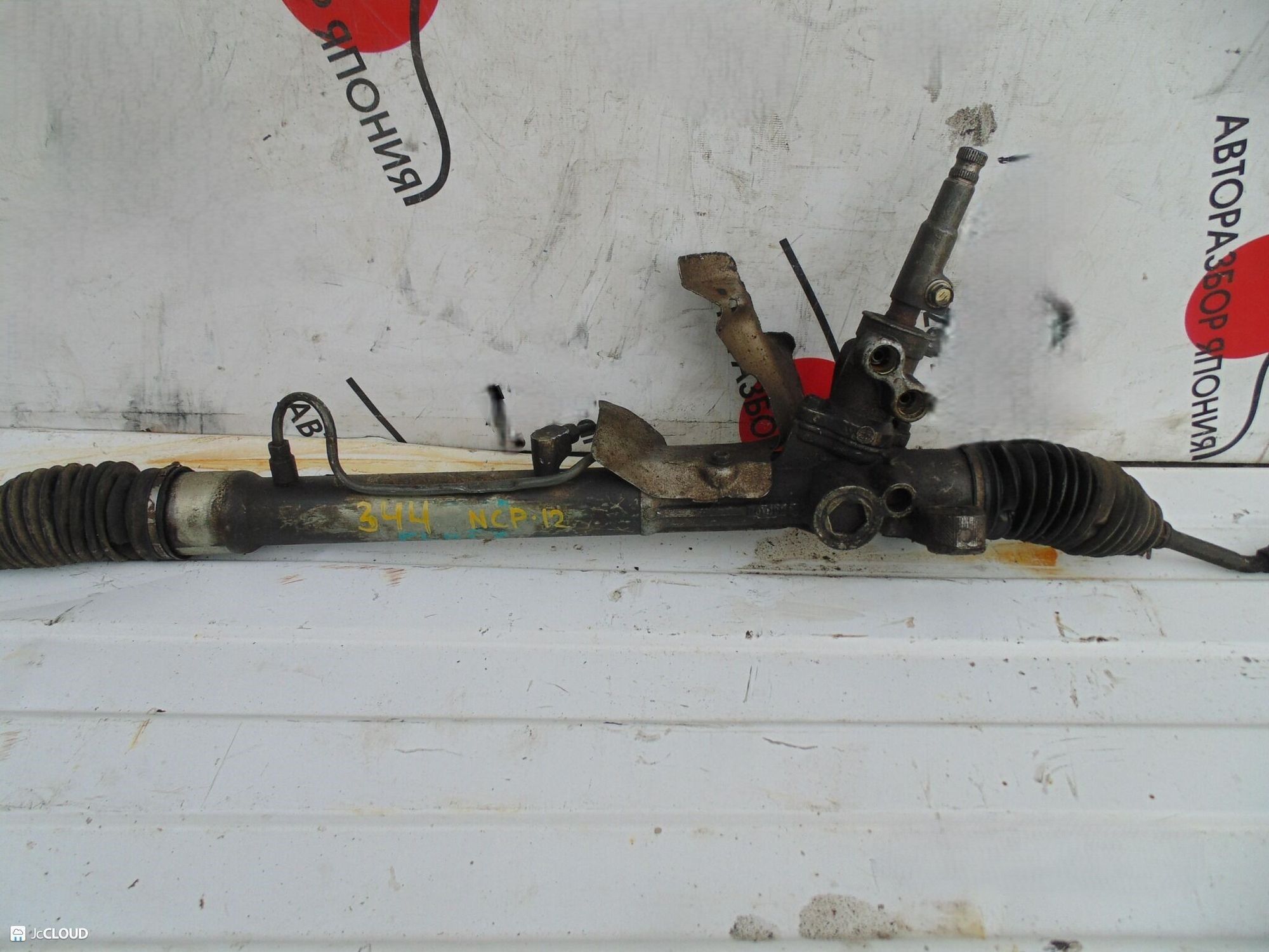 344 Рулевая рейка TOYOTA PLATZ NCP12, 9500 рублей, Невинномысск