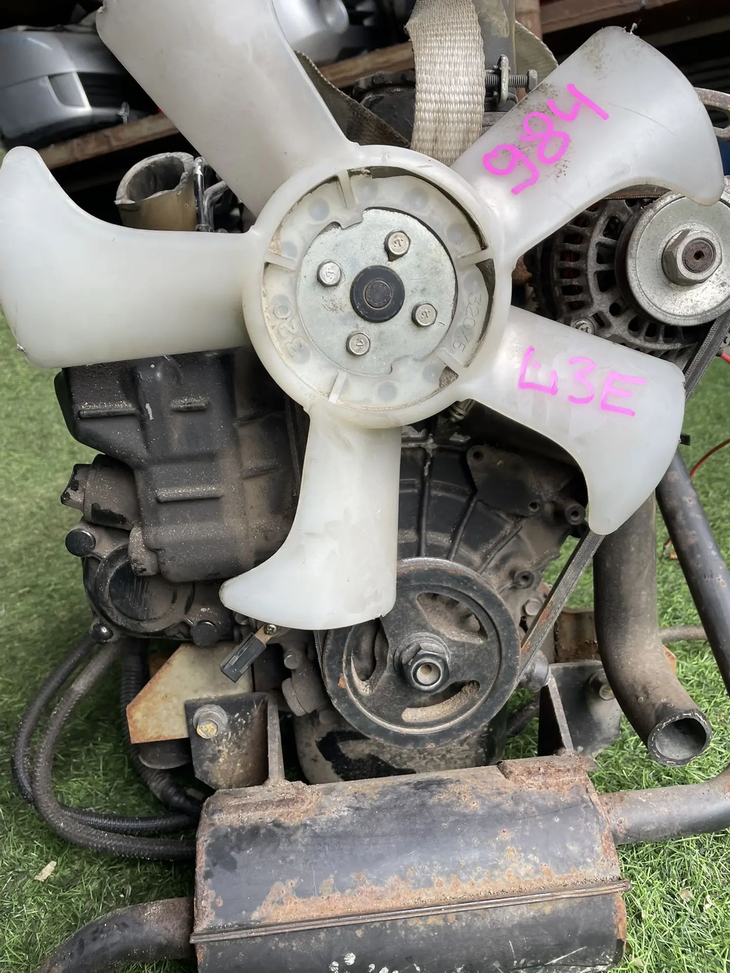 984 Двигатель в сборе Mitsubishi L3E, 165000 рублей, Невинномысск