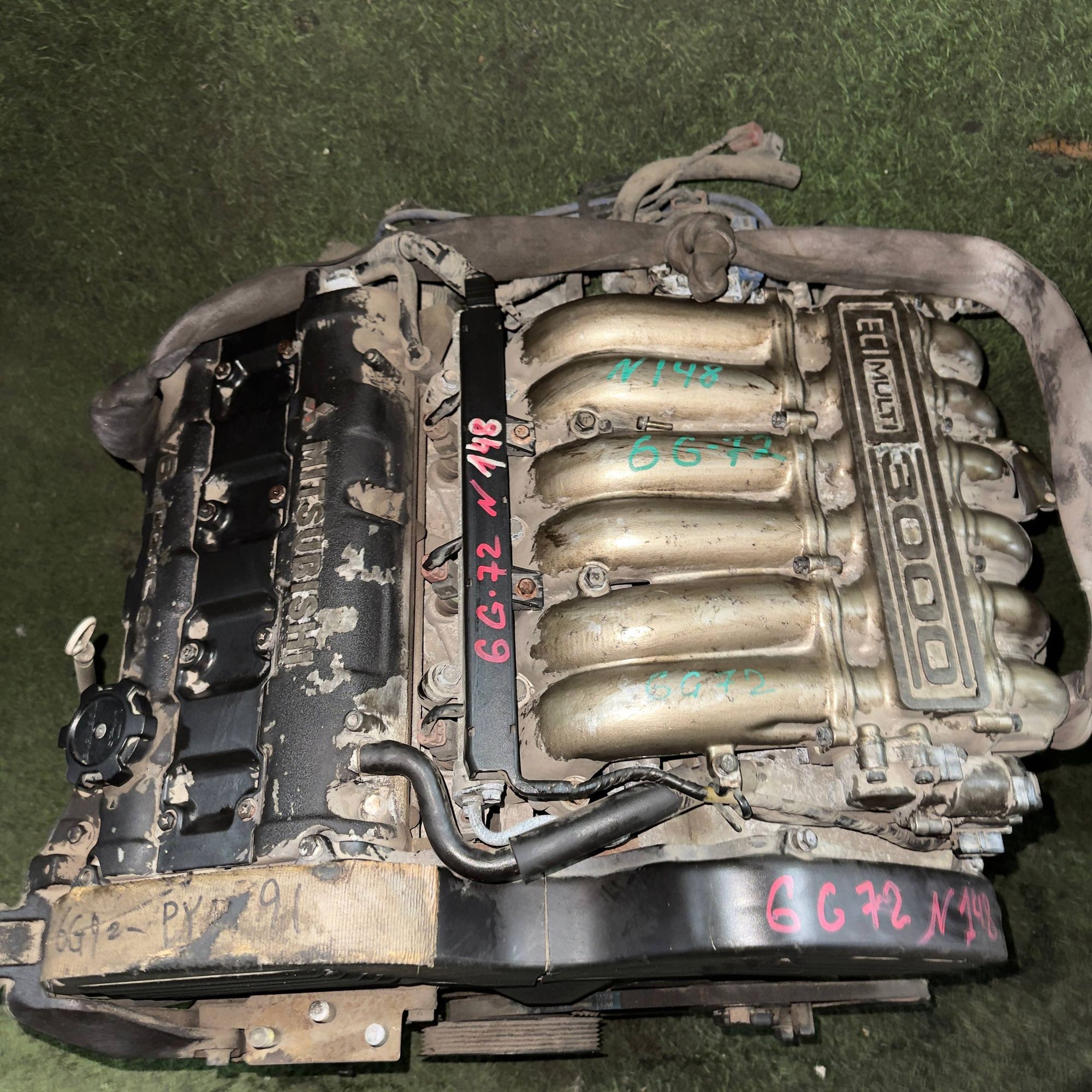 148 Двигатель MITSUBISHI DIAMANTE F36A 6G72, 145000 рублей, Невинномысск