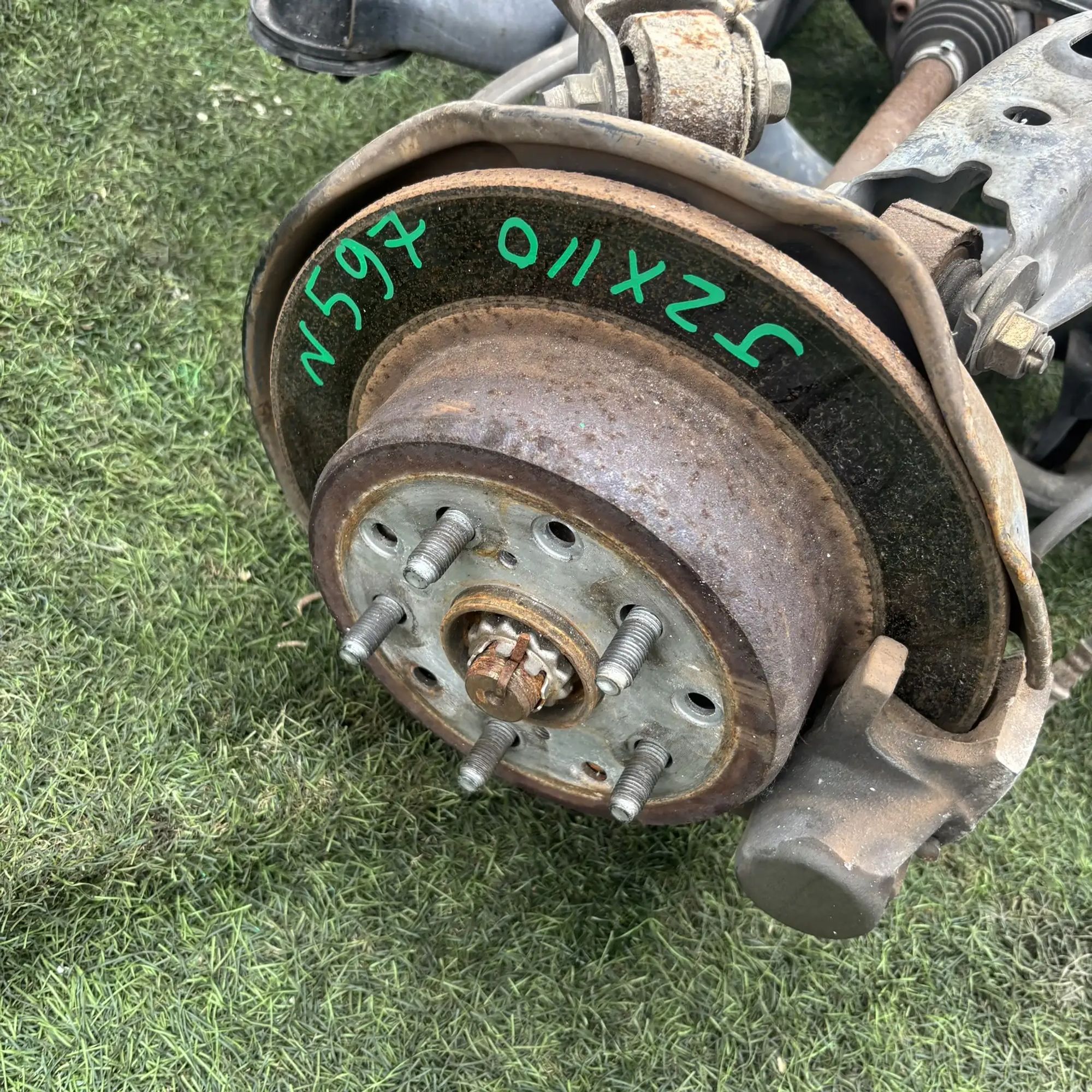 597 Балка заднего моста Toyota Mark II JZX110 1JZ-FSE 2002, 45000 рублей, Невинномысск