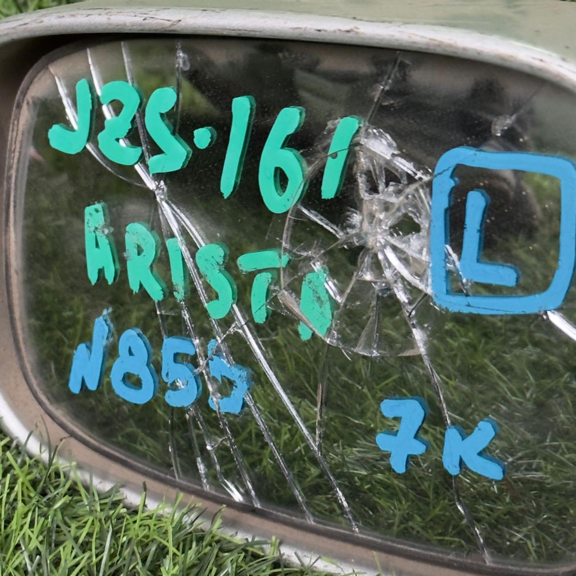 857 Зеркало боковое левое TOYOTA ARISTO JZS161, 2500 рублей, Невинномысск