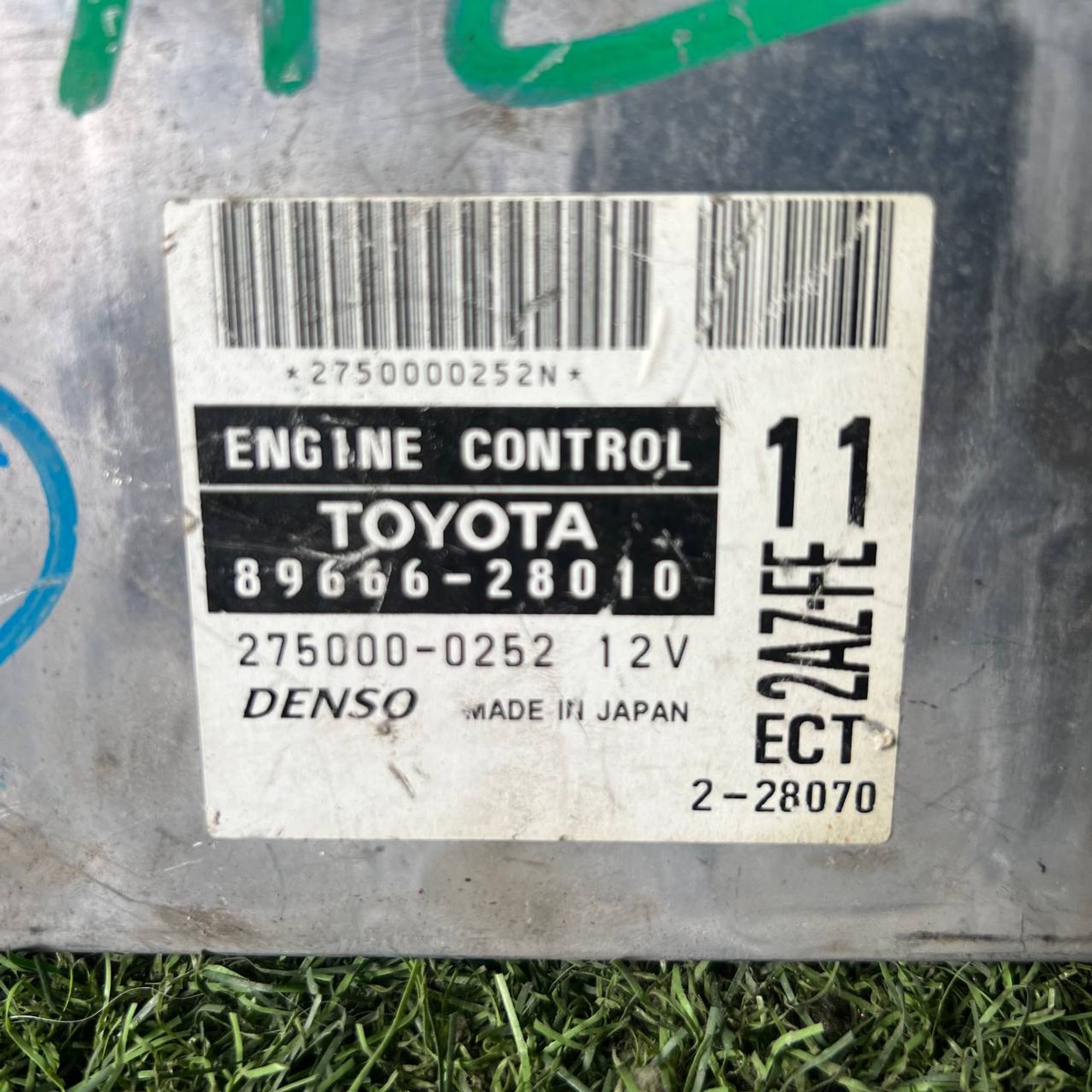 145 Блок управления двигателем TOYOTA 2AZFE, 5000 рублей, Невинномысск