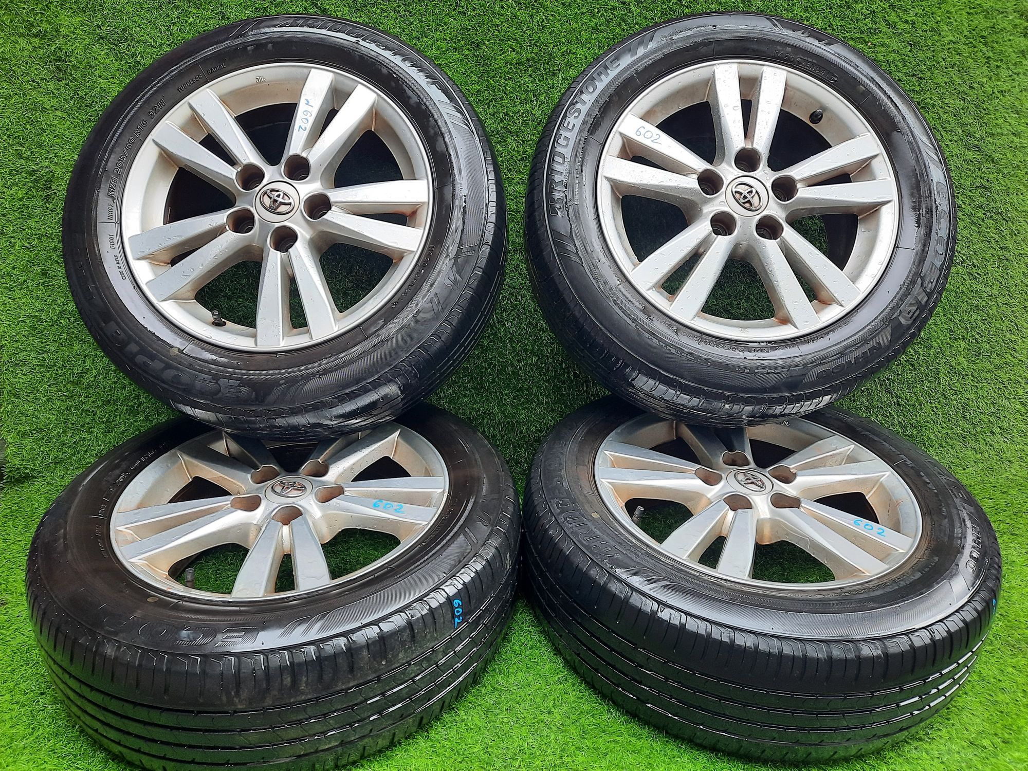 602 Шины Bridgestone Ecopia PZ-X 205/60 R16, 14000 рублей, Невинномысск