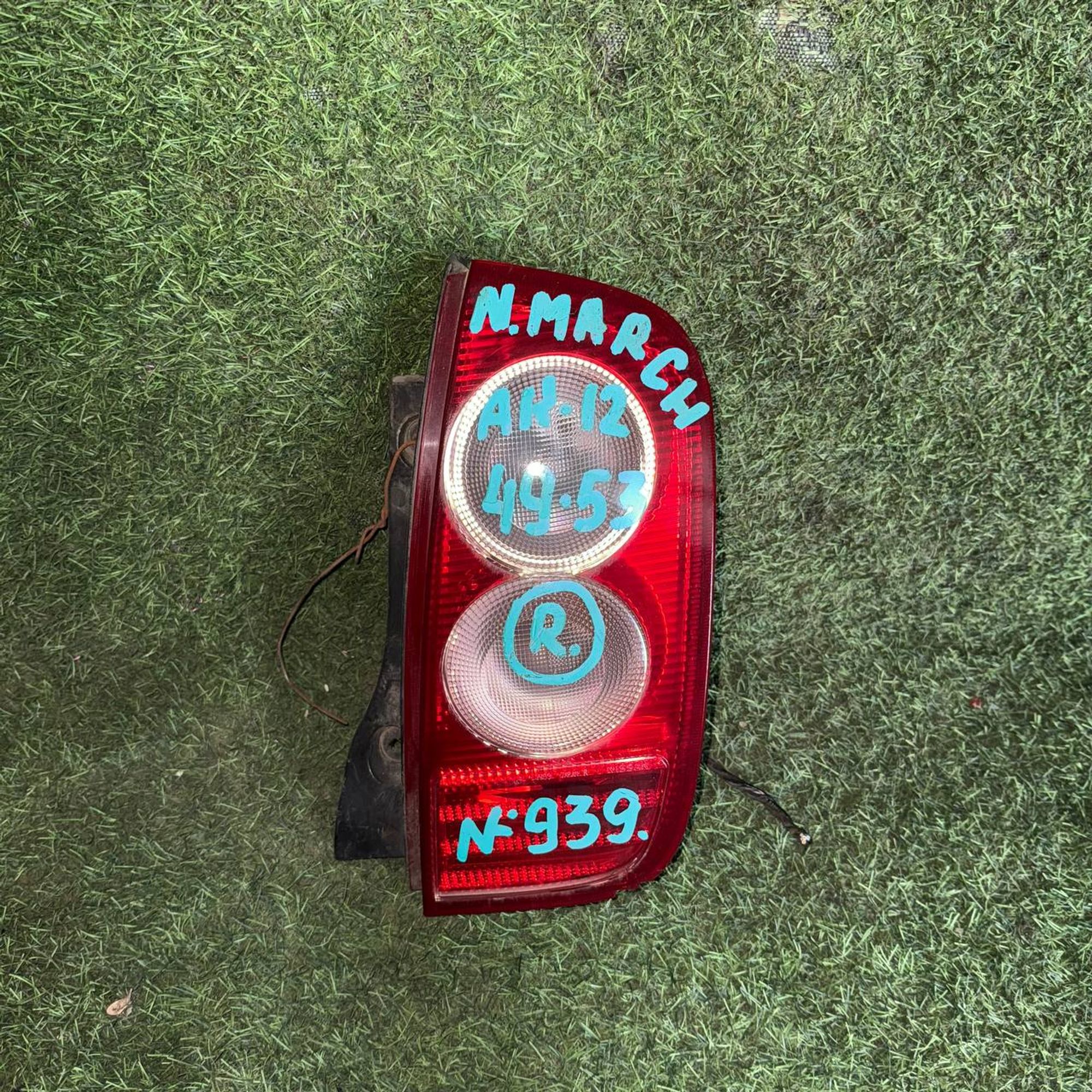 939 Фонарь задний правый NISSAN MARCH AK12, 3500 рублей, Невинномысск